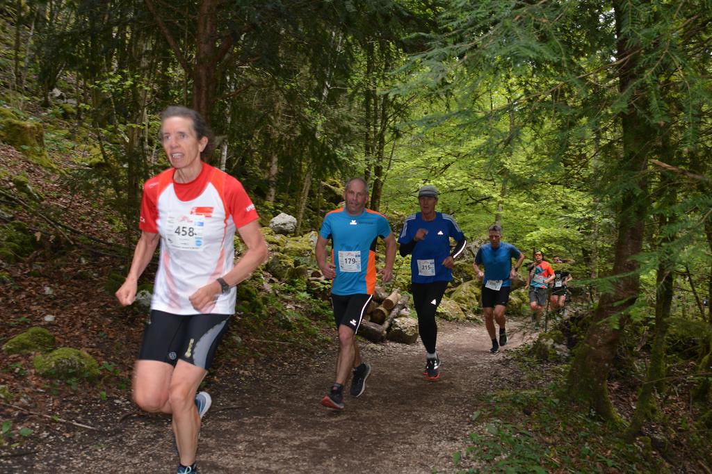 Christine am Überholen bergauf