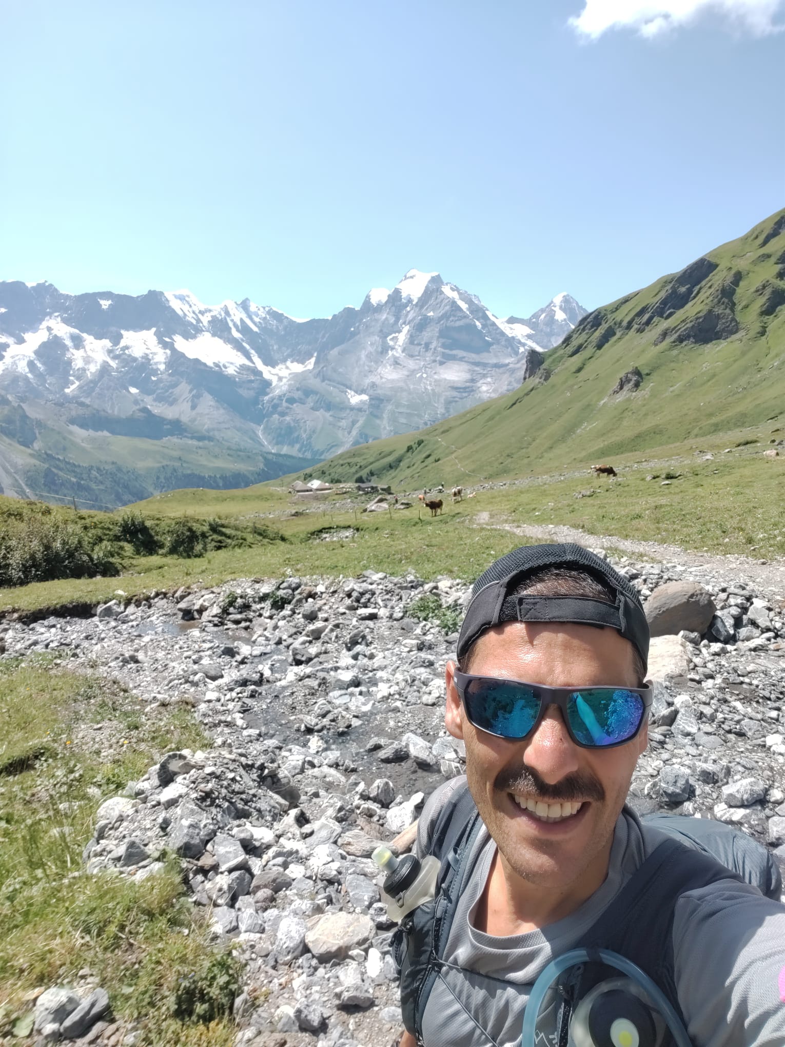 Blick zurück zum Eiger