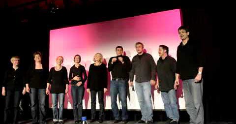 Gründungsversammlung Begrüssung, Auftritt "Singapur"