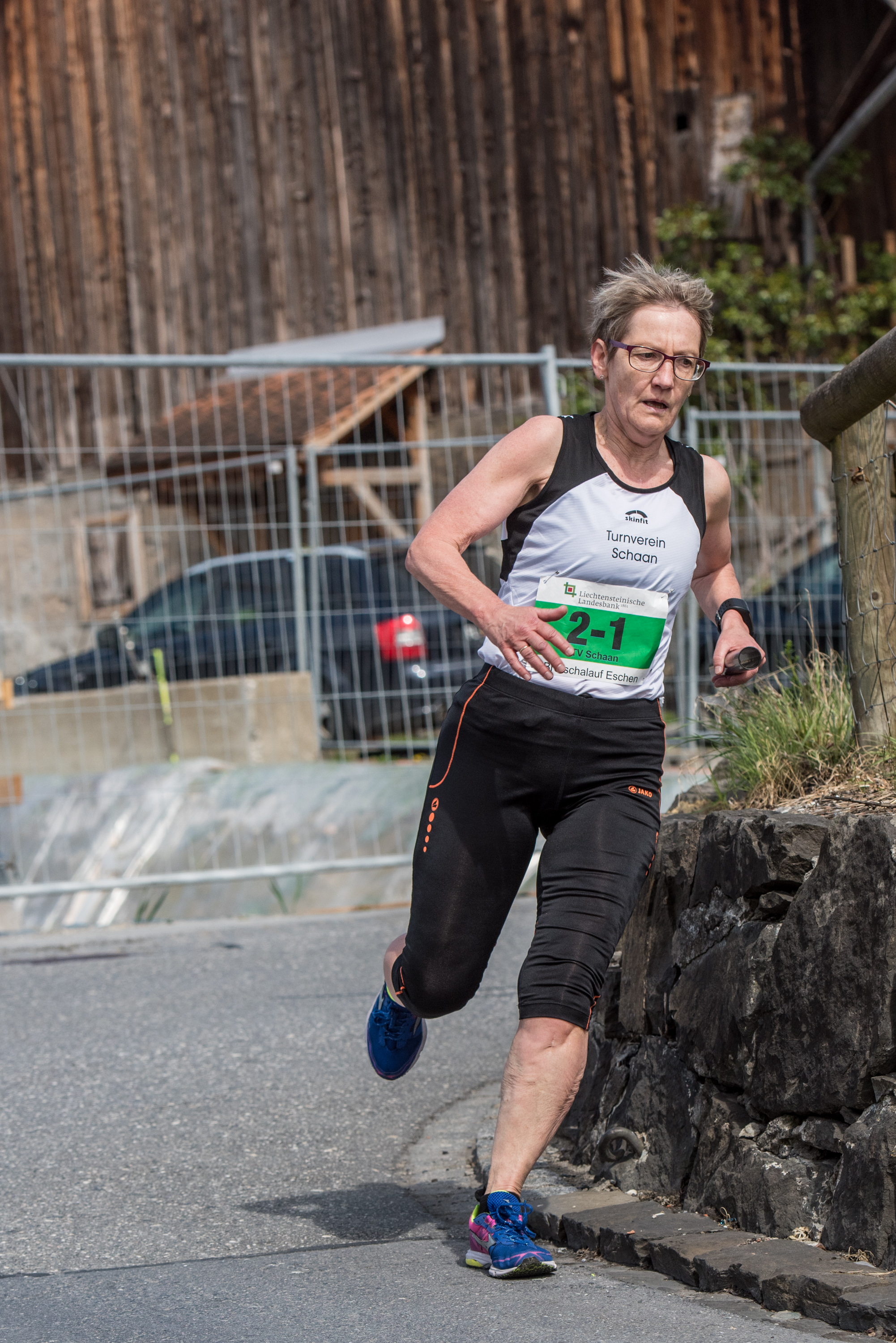 Ingrid mit dem ungewohnten Staffelstab