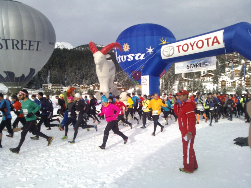 Snow Walk & Run Arosa 2014
