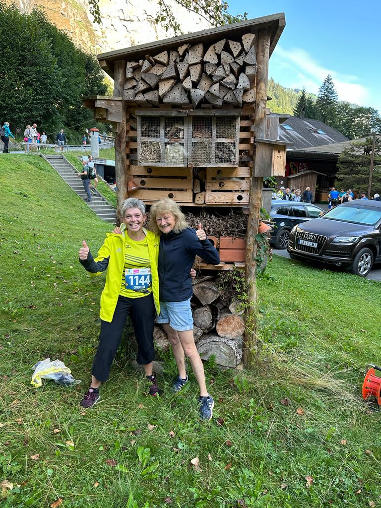 Cornelia mit der Speakerlegende Ruth Raaflaub