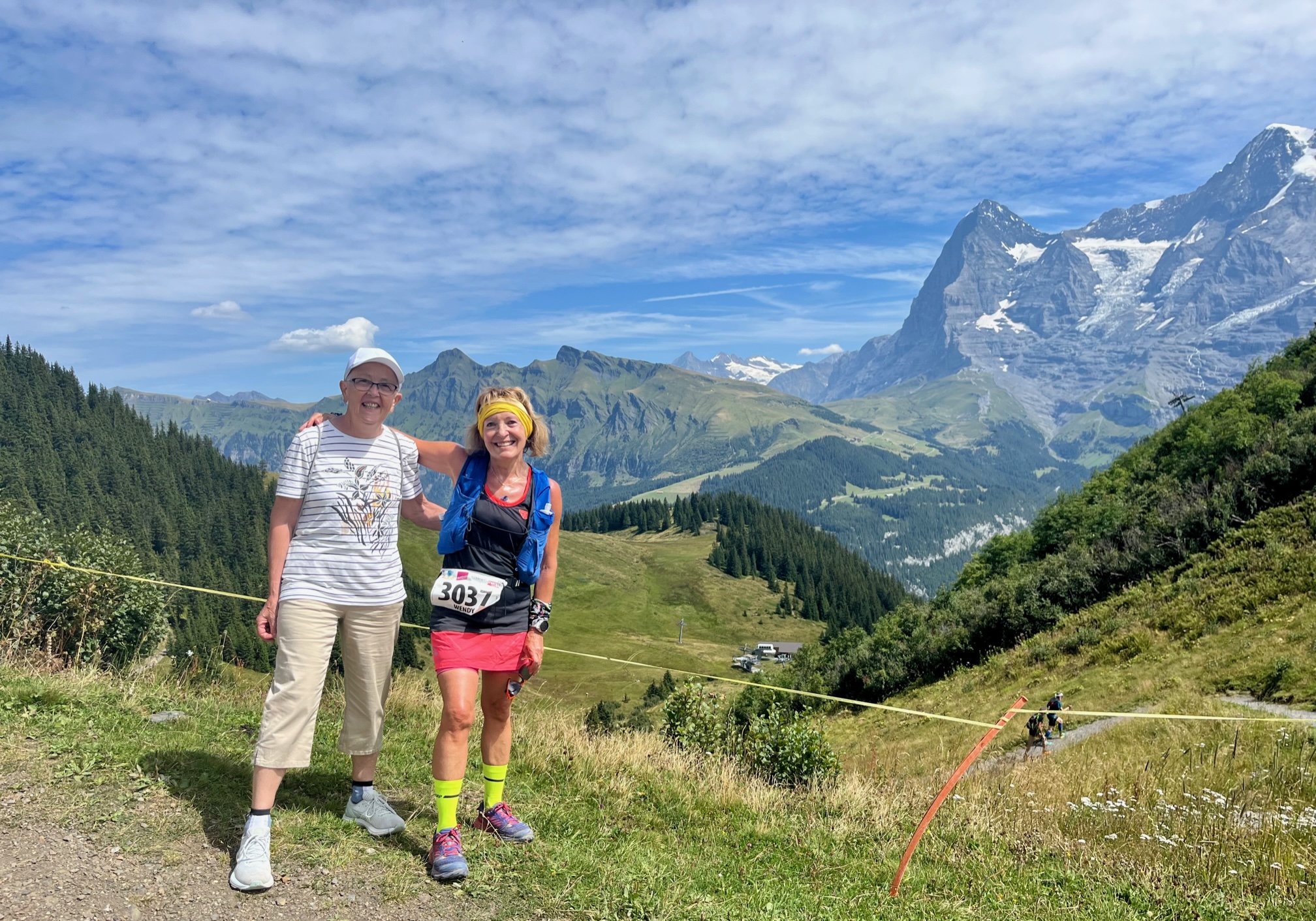 Hilde und Wendy Widmer auf der Höhenlücke