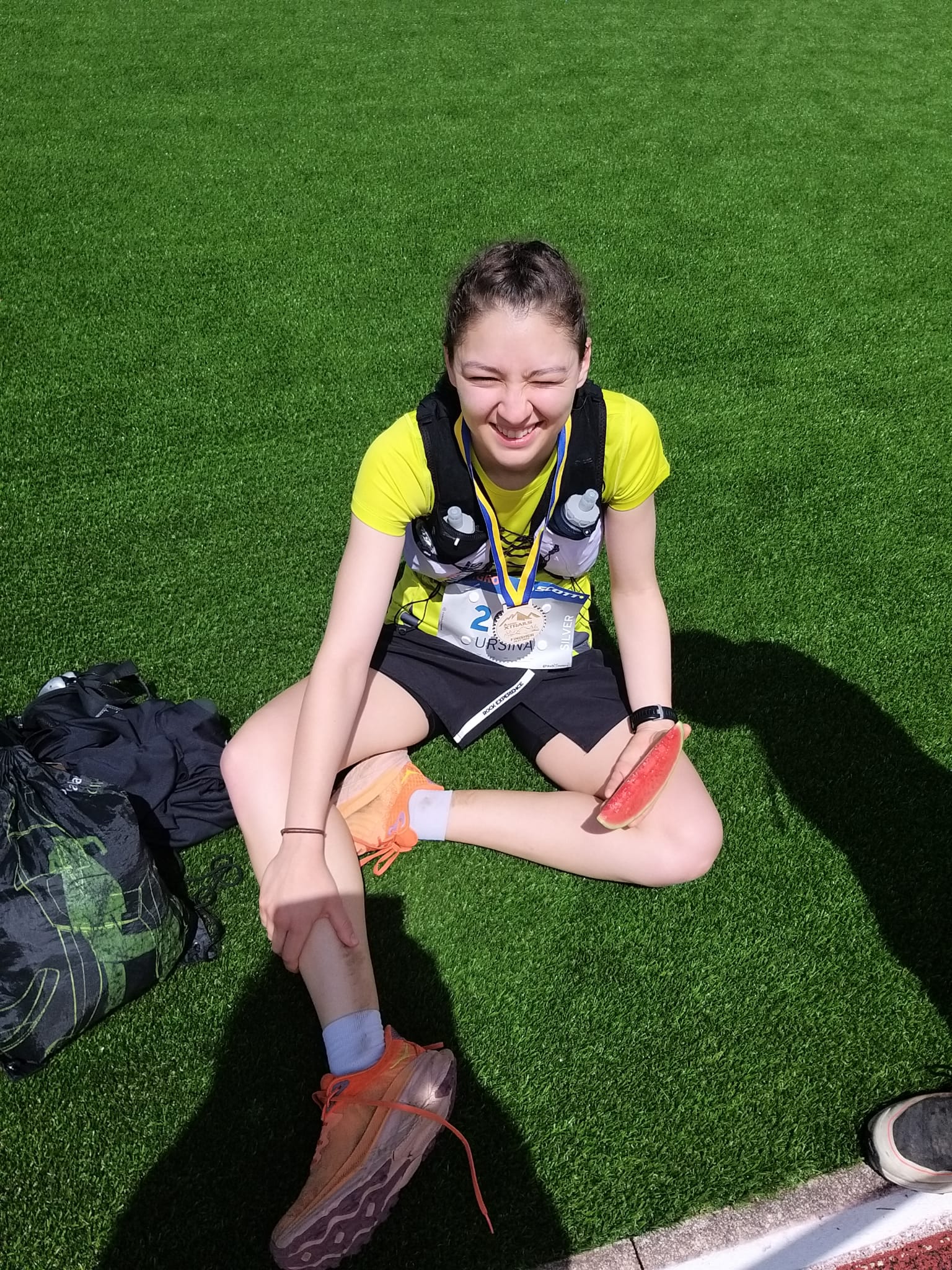 Den Schnitz hat Ursina verdient.