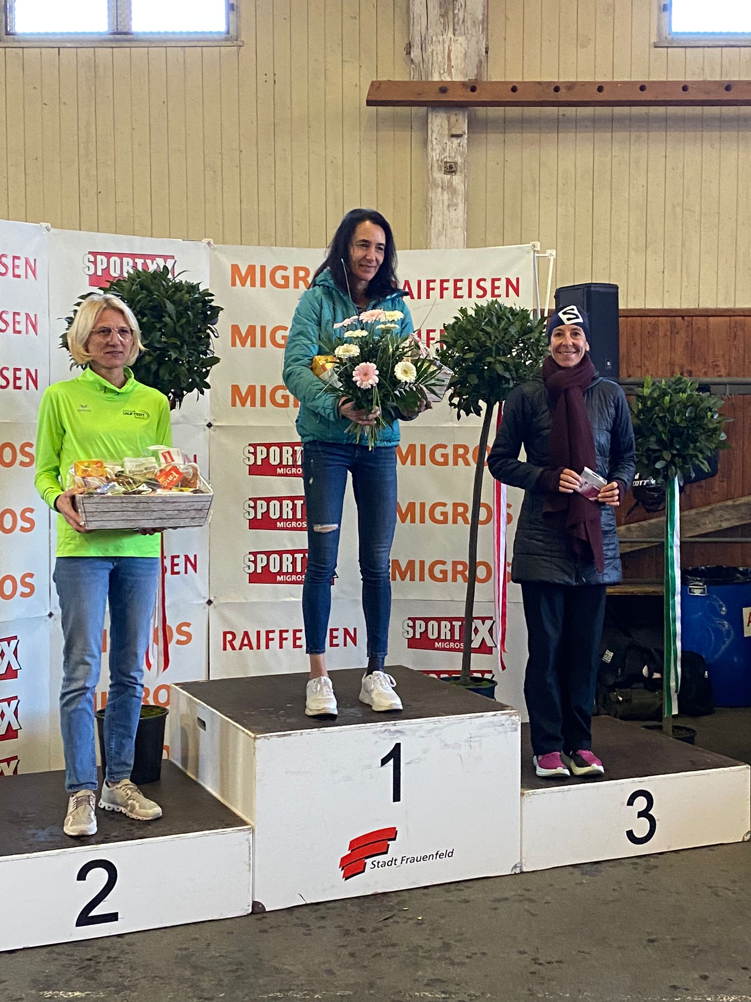 2. Platz für Ingrid