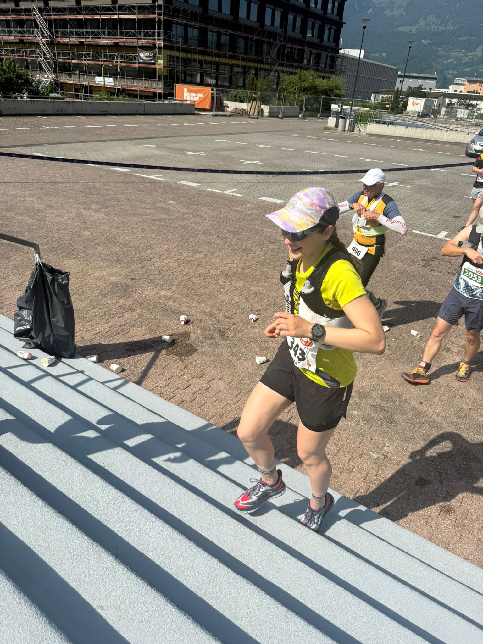 Vaduz: Noch sind Ursinas Beine frisch.