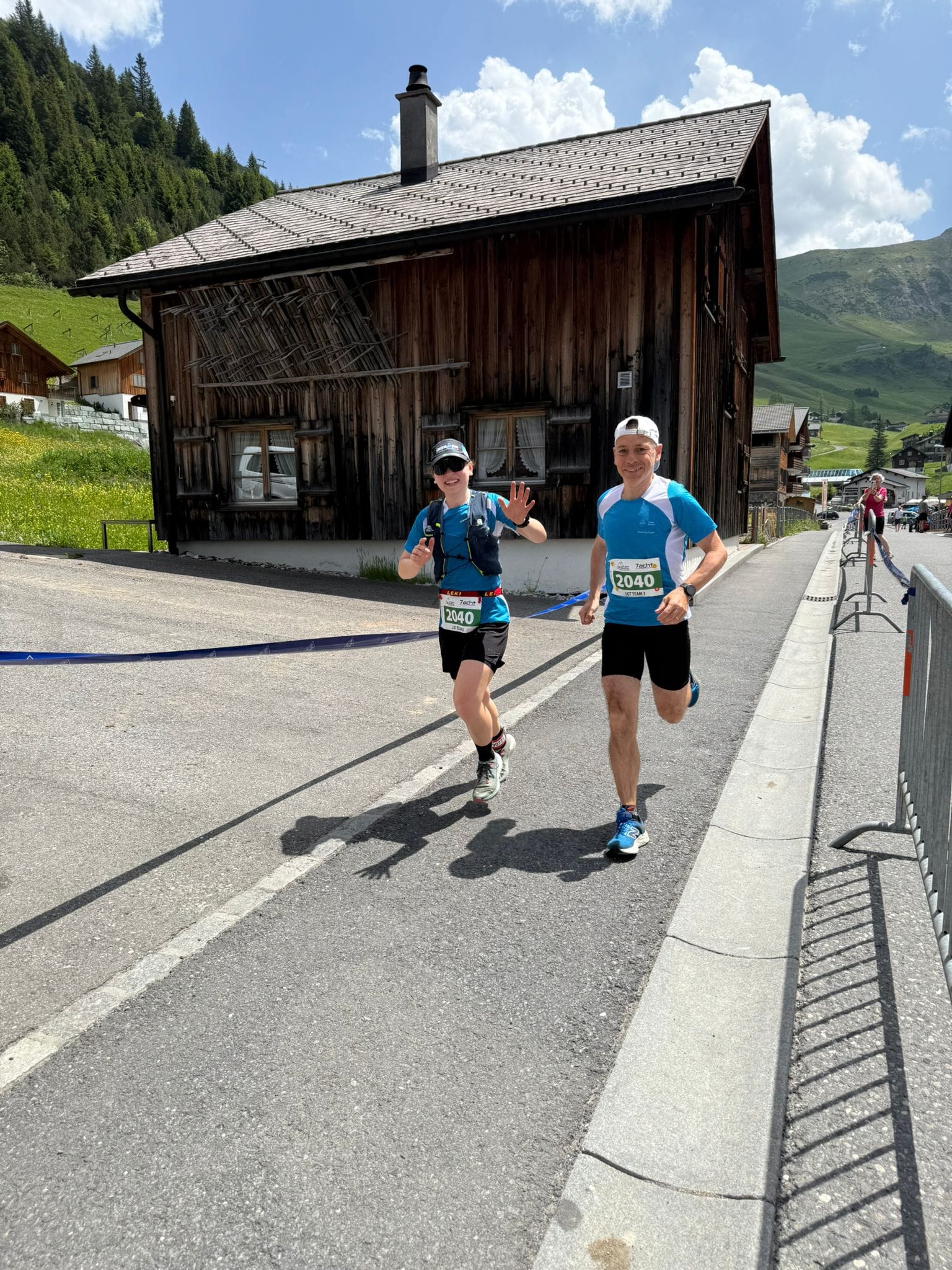 Seraina in Begleitung von Roland