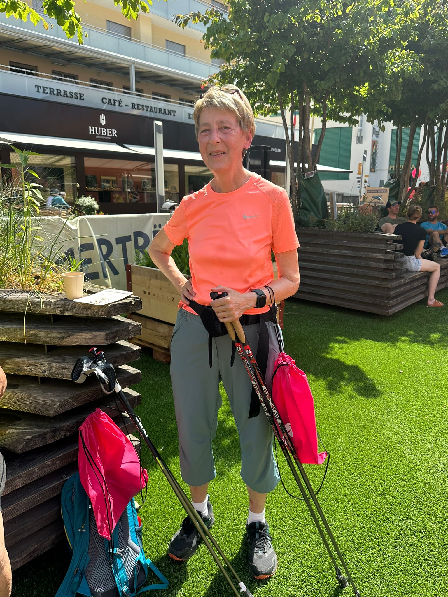 Schön, dass auch Stephani mitmachen konnte.