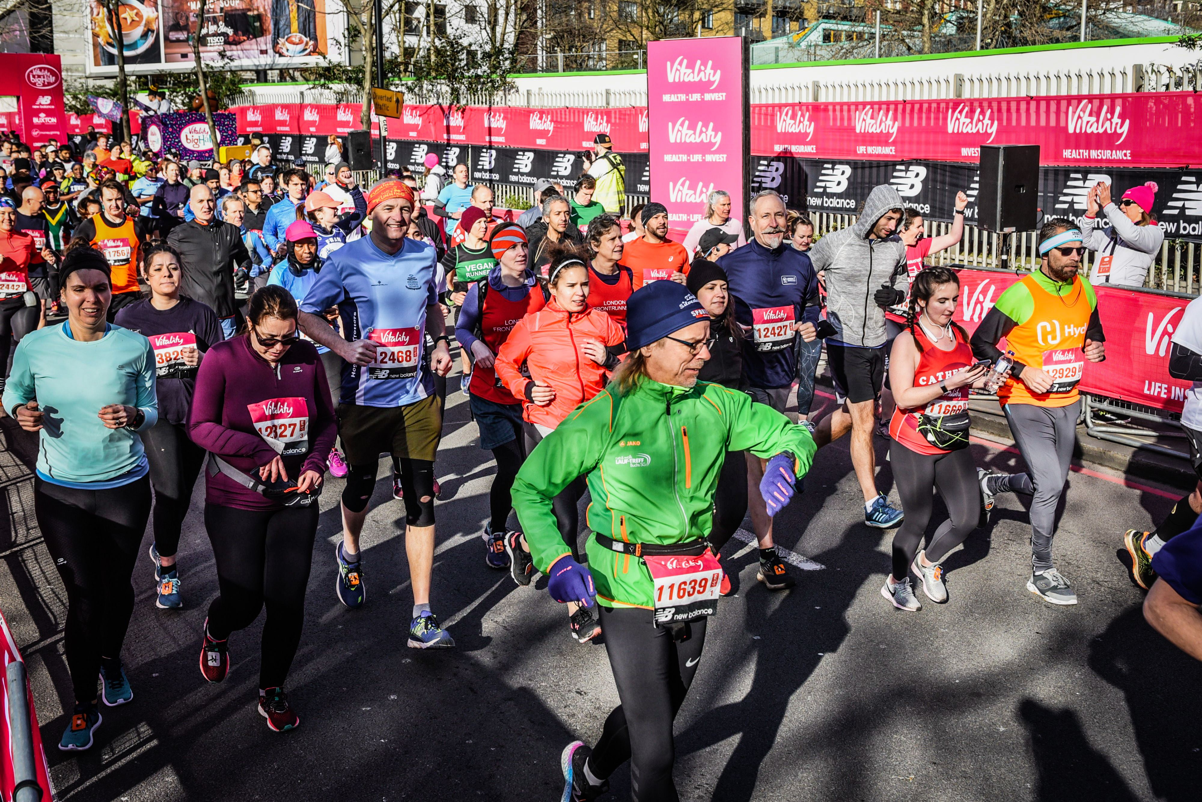 der Kontrollblick auf die Uhr