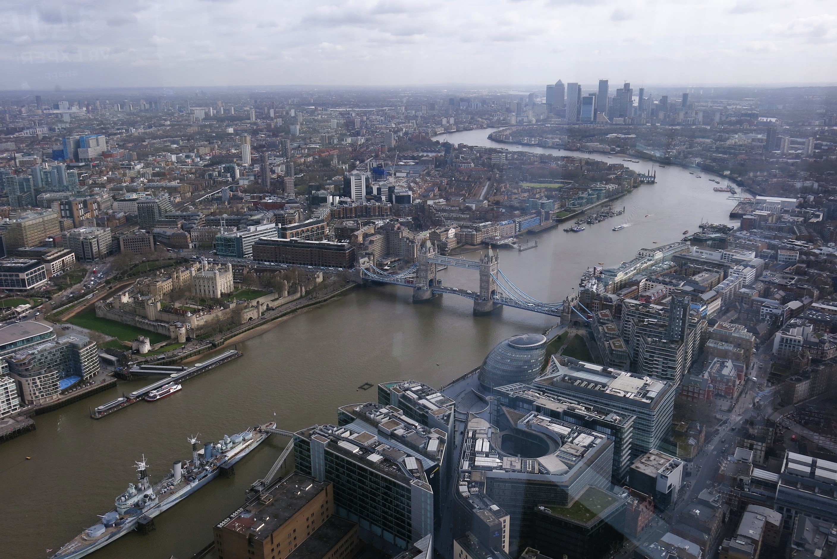 Blick auf die Tower-Bridge