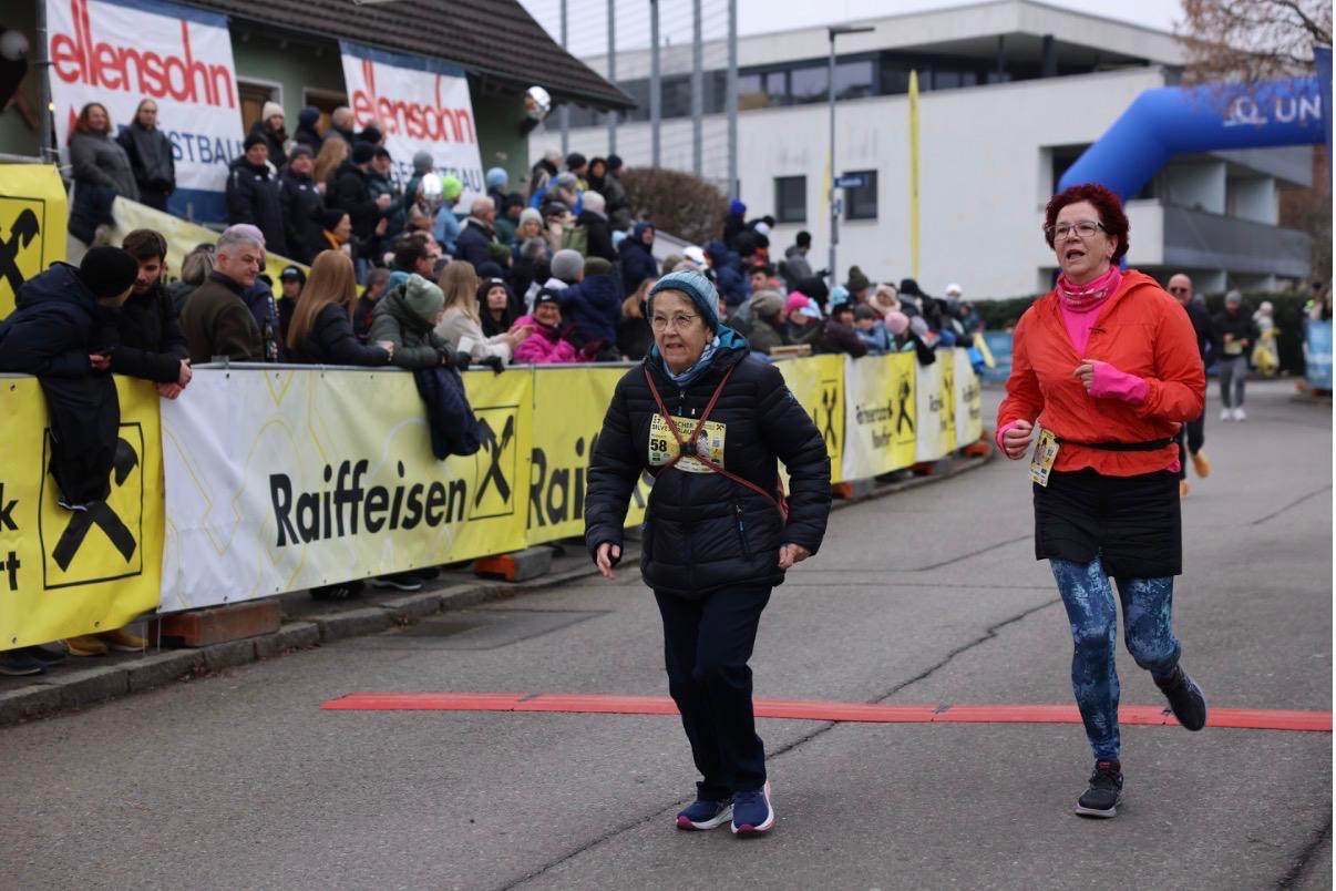 Hilde hat eine Runde gemacht.