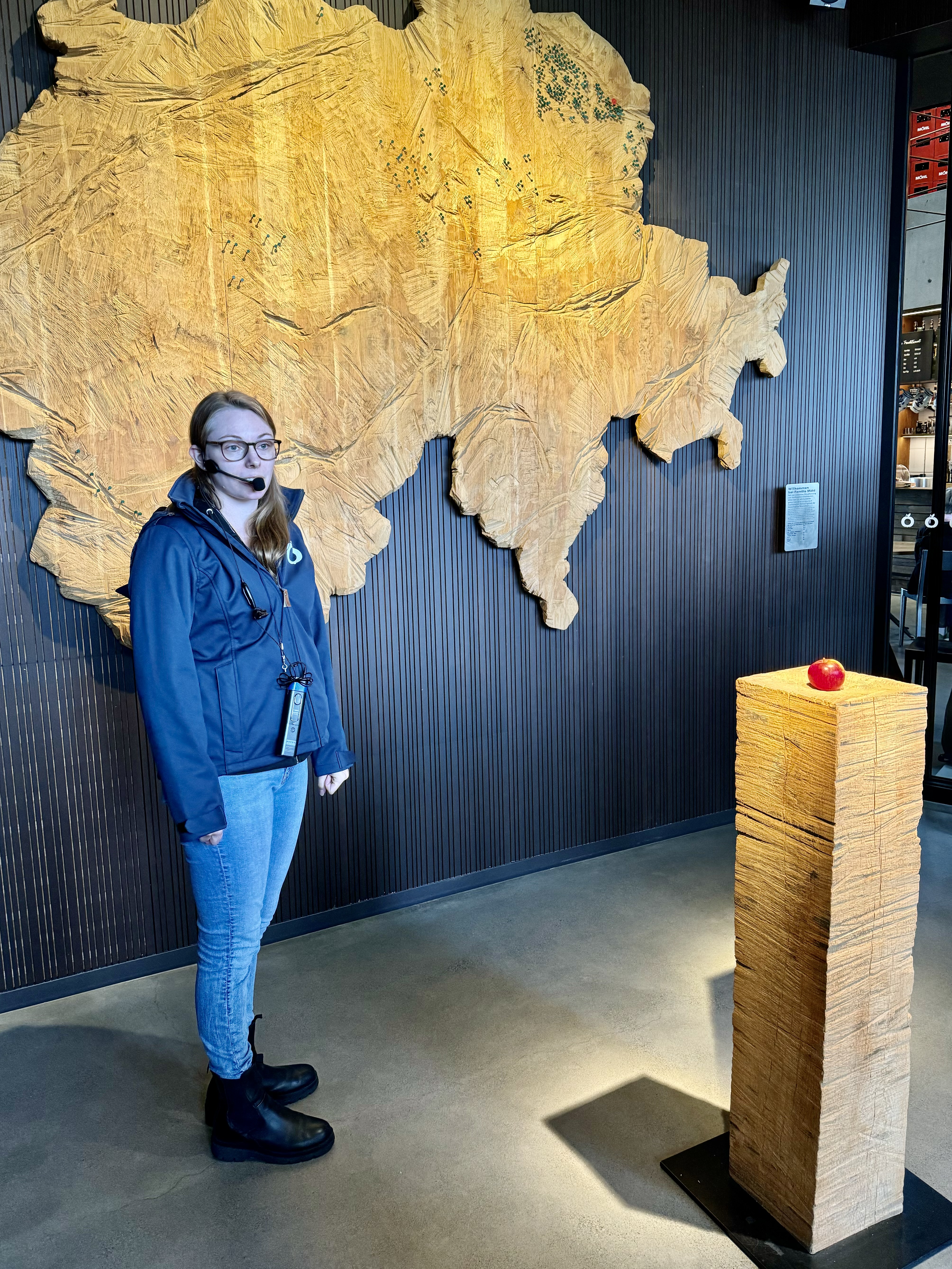 Unsere Rundgangsleiterin