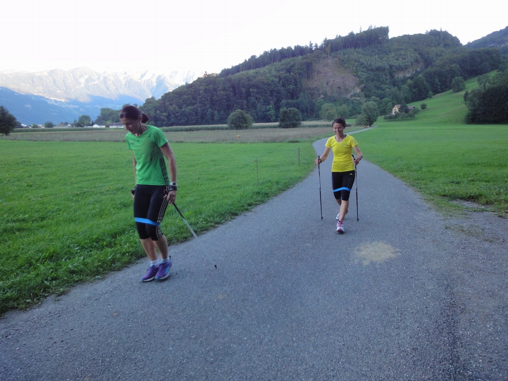 Vorbereitungstraining für die Langlaufsaison