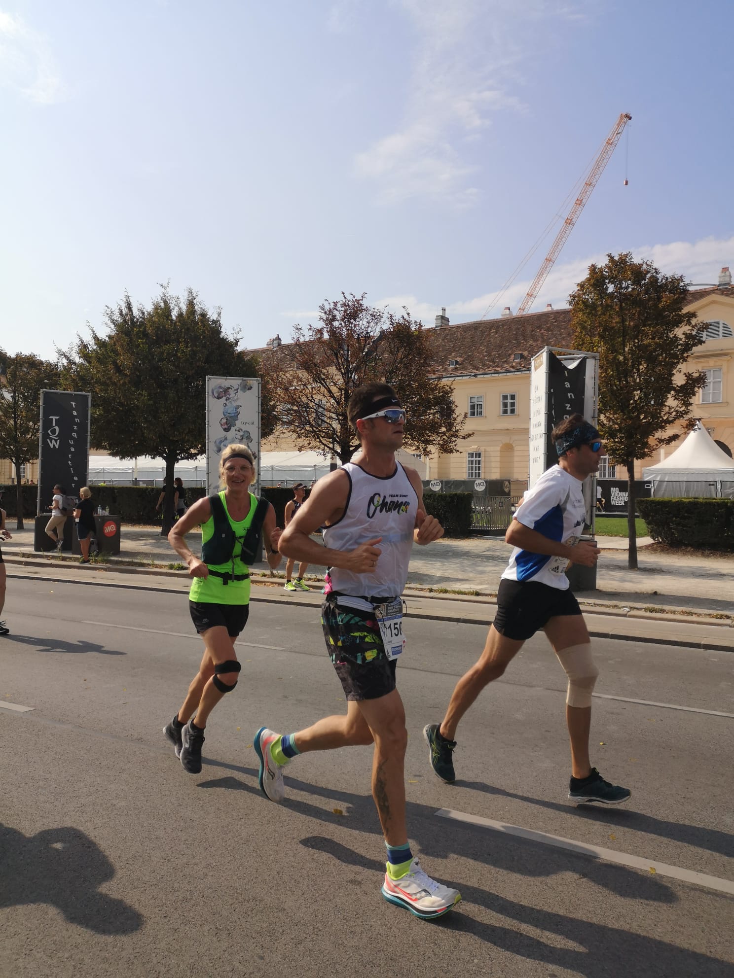 Ingrid locker unterwegs