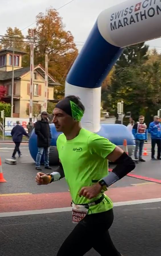Alex wird Schweizer Marathonmeister! Swiss City Marathon Luzern, 31.10.2021