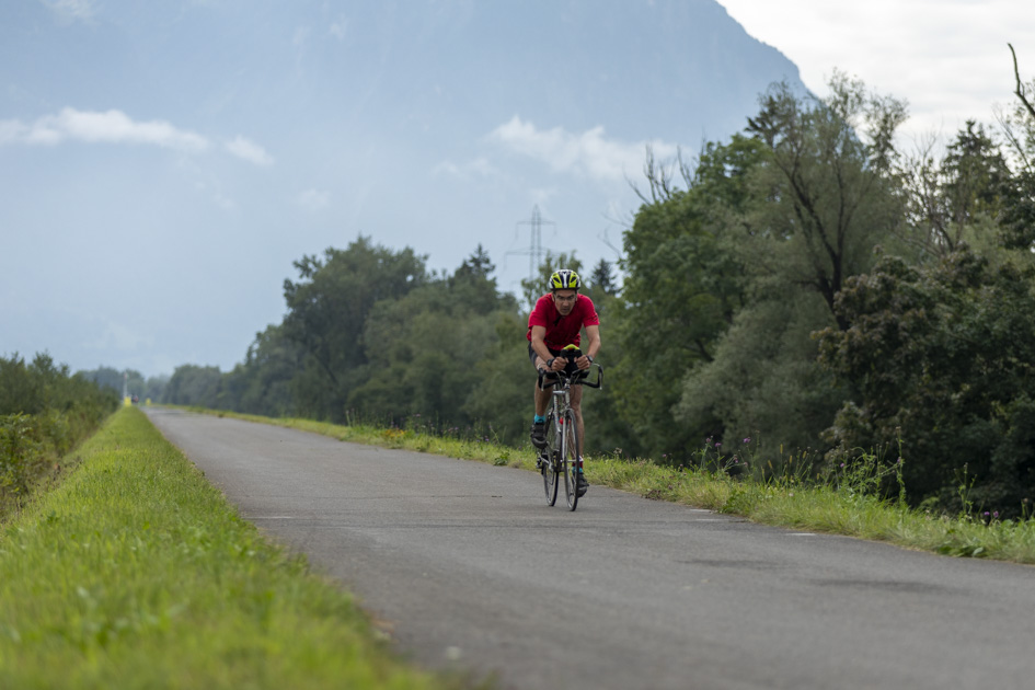 Alex Heim in voller Aktion