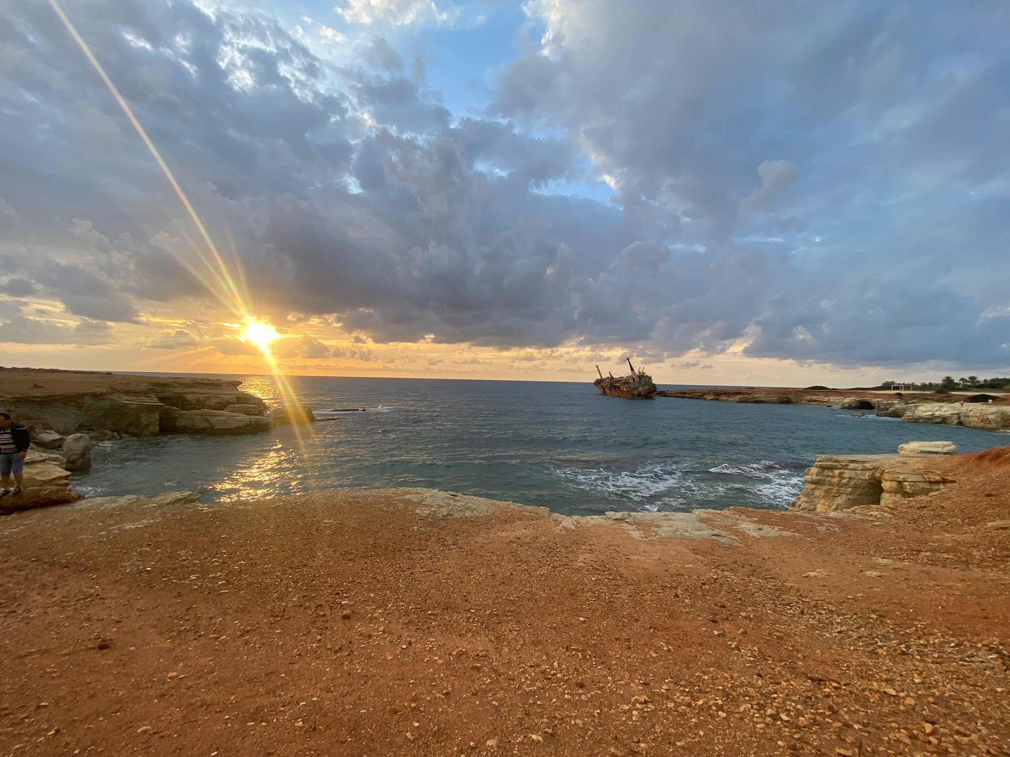 Schöne Stimmung am Meer
