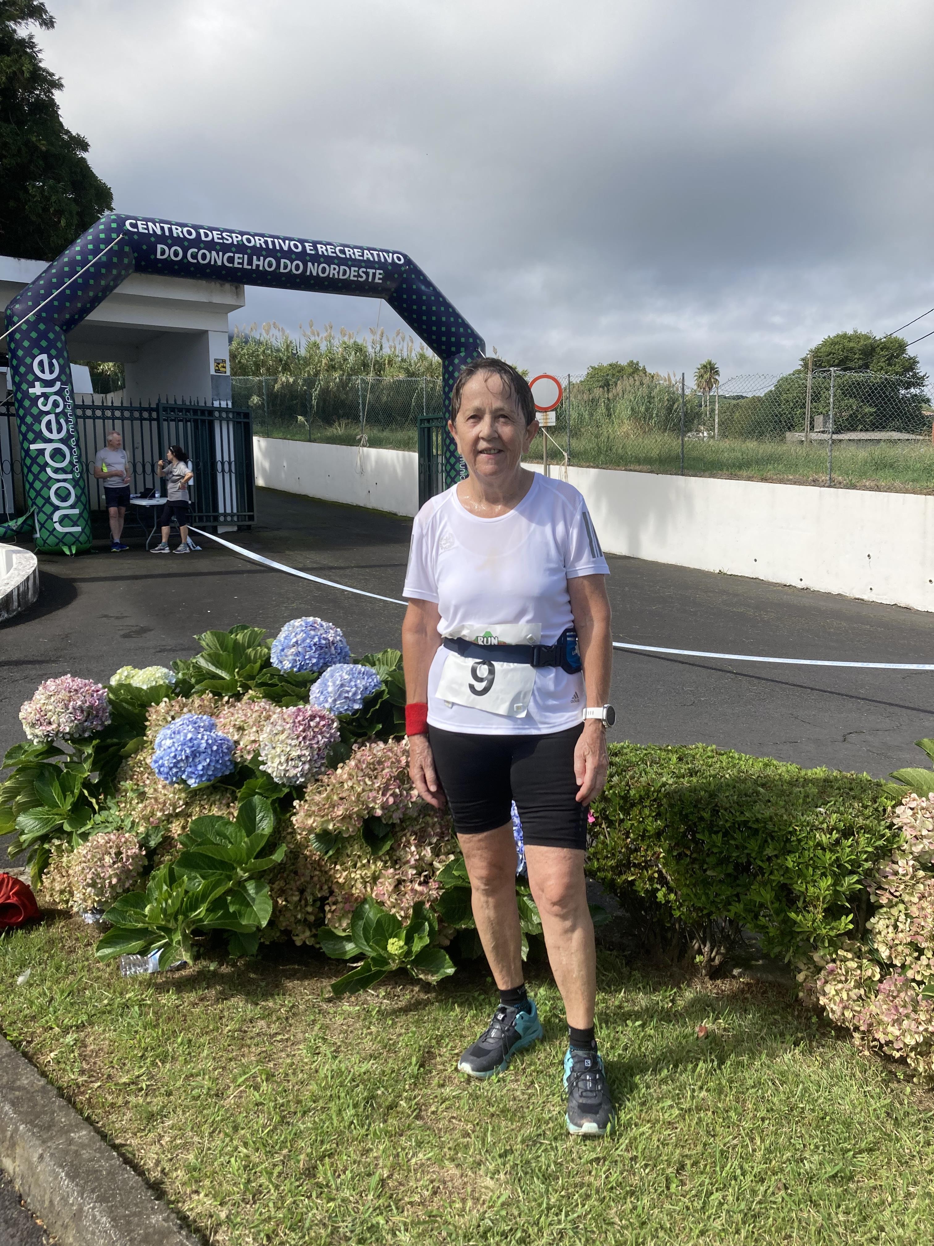 Im Ziel nach dem Dschungellauf