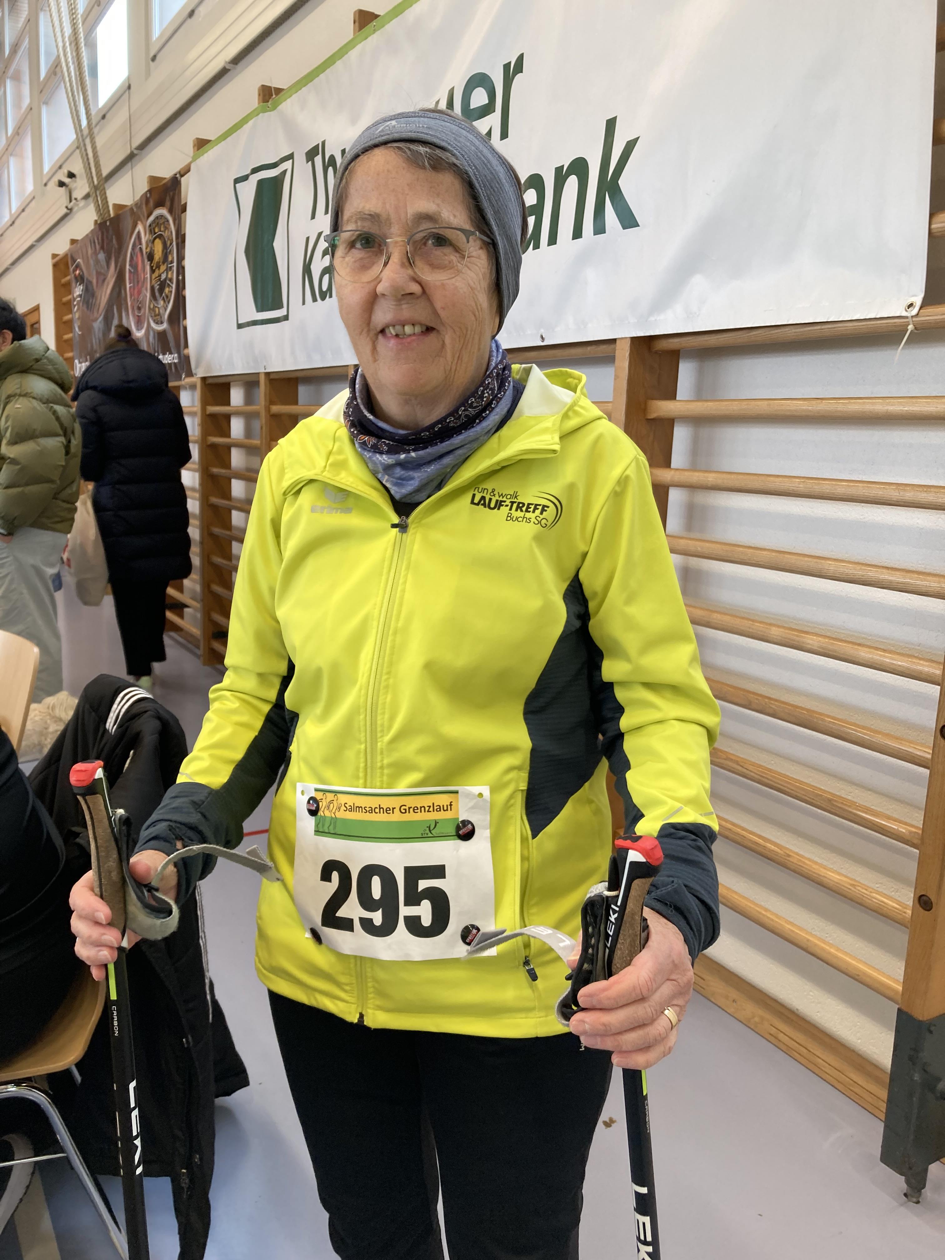 Hilde ist startklar.