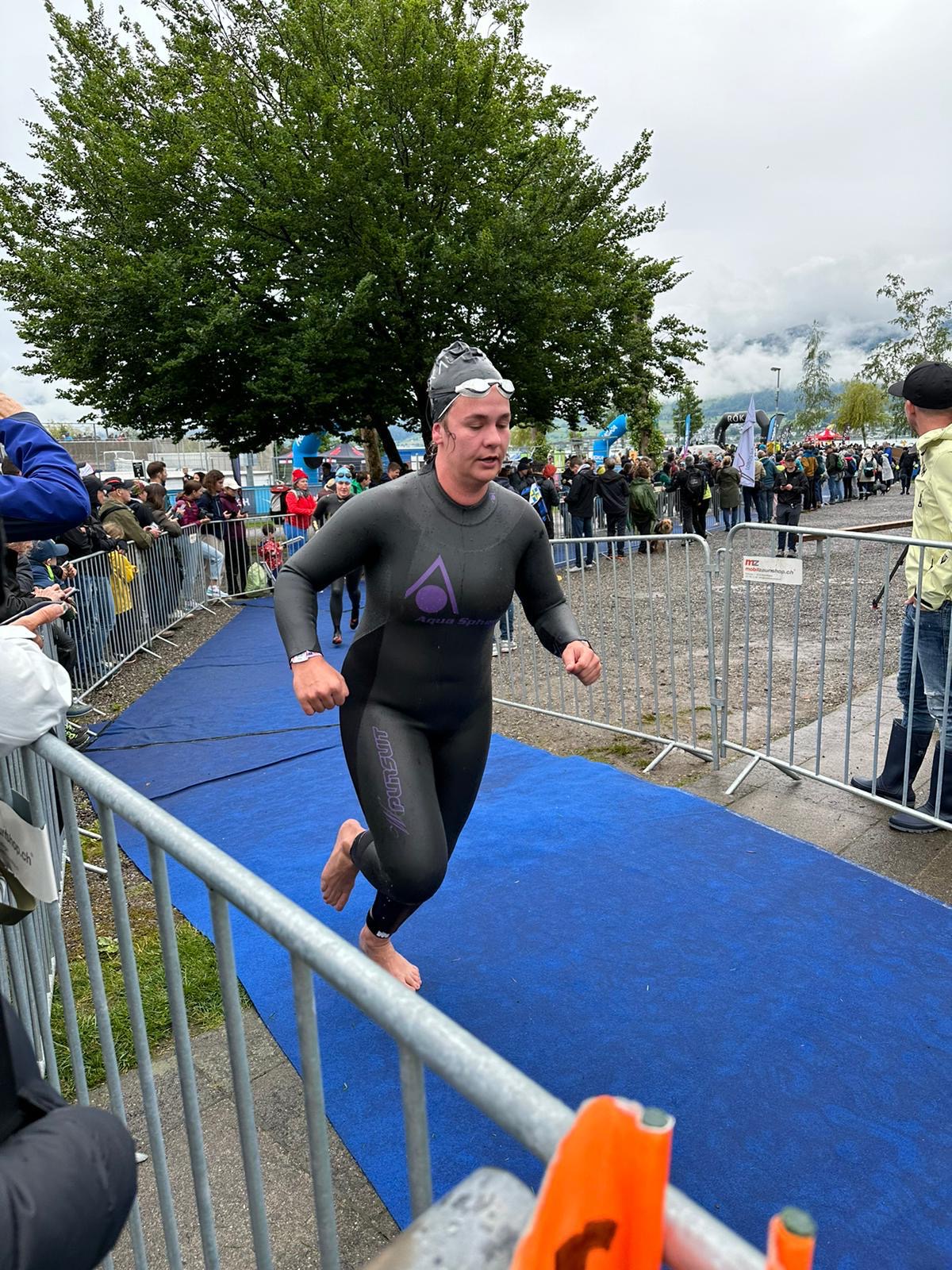 Top geschwommen, Rahel!