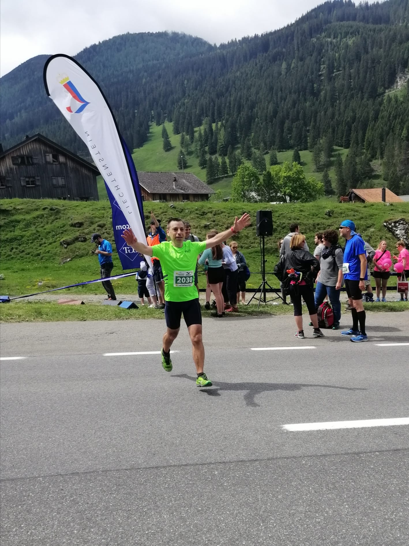 Roland hat seine 25km hinter sich