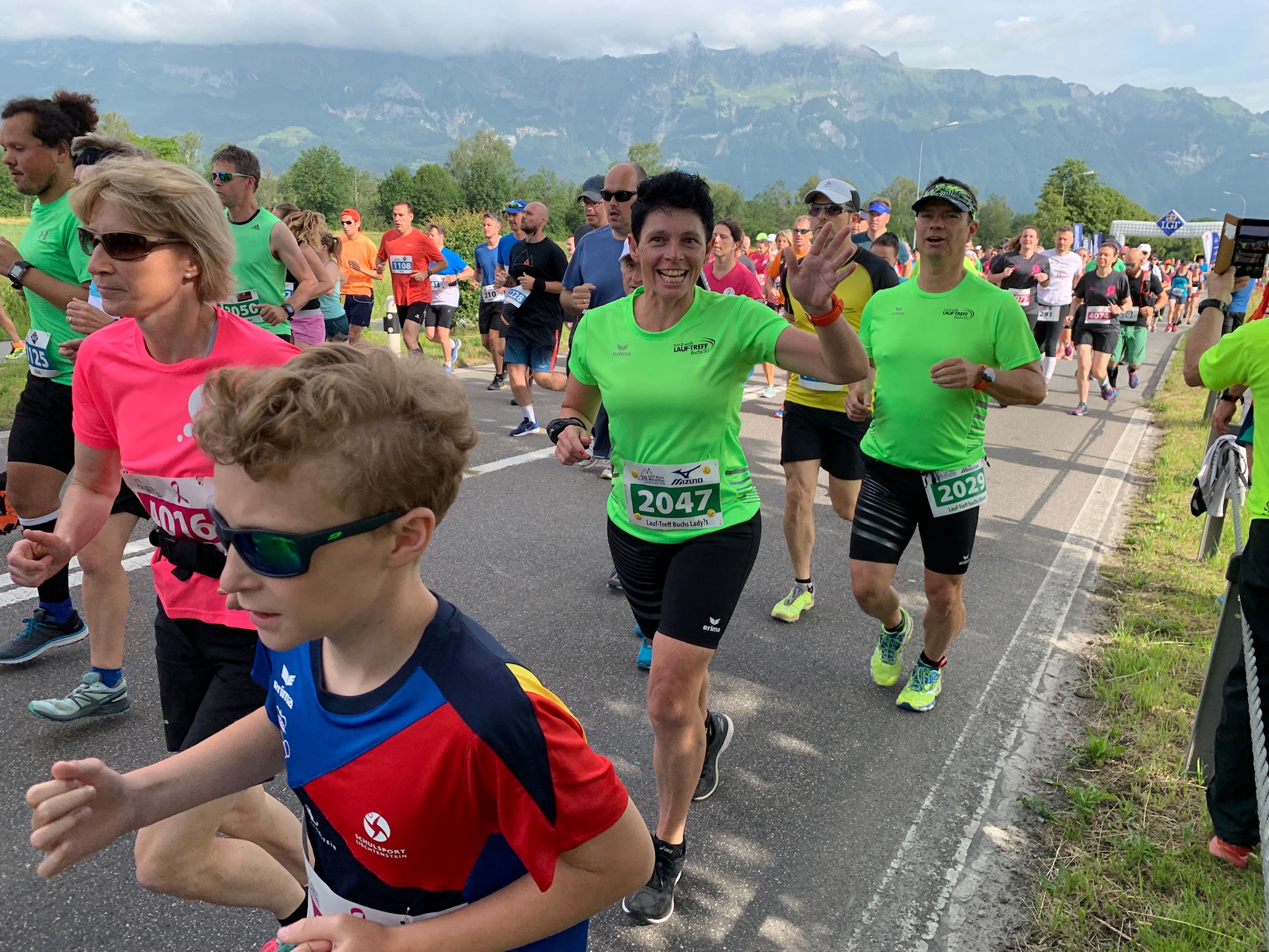 Cornelia und Mario noch ganz frisch