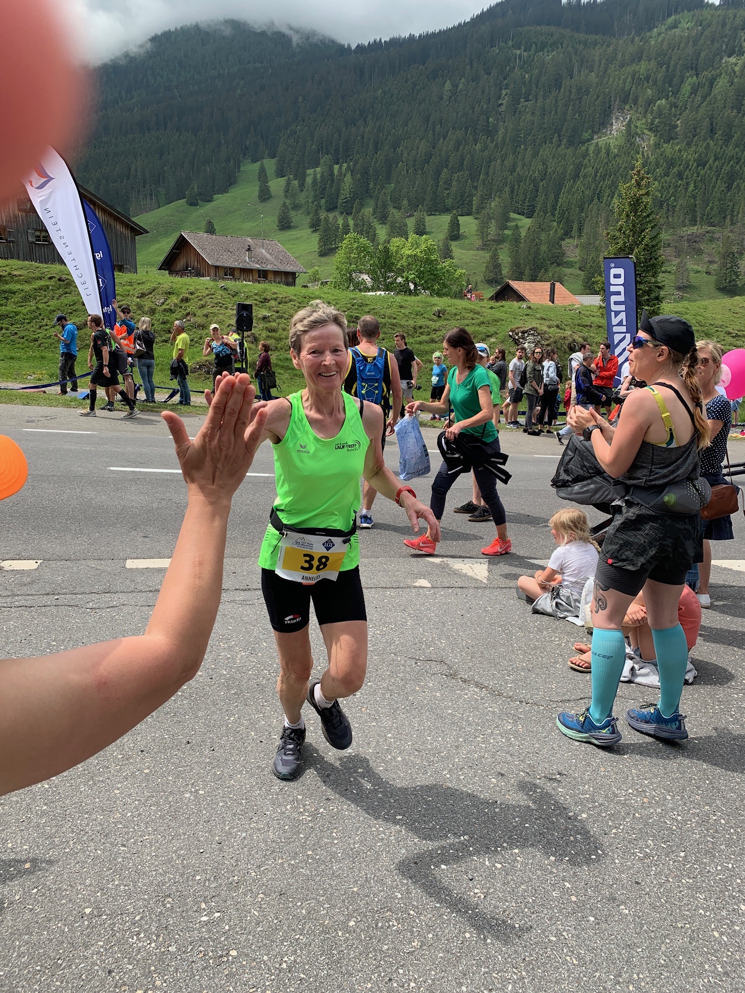 Annelies rennt auf Platz 3