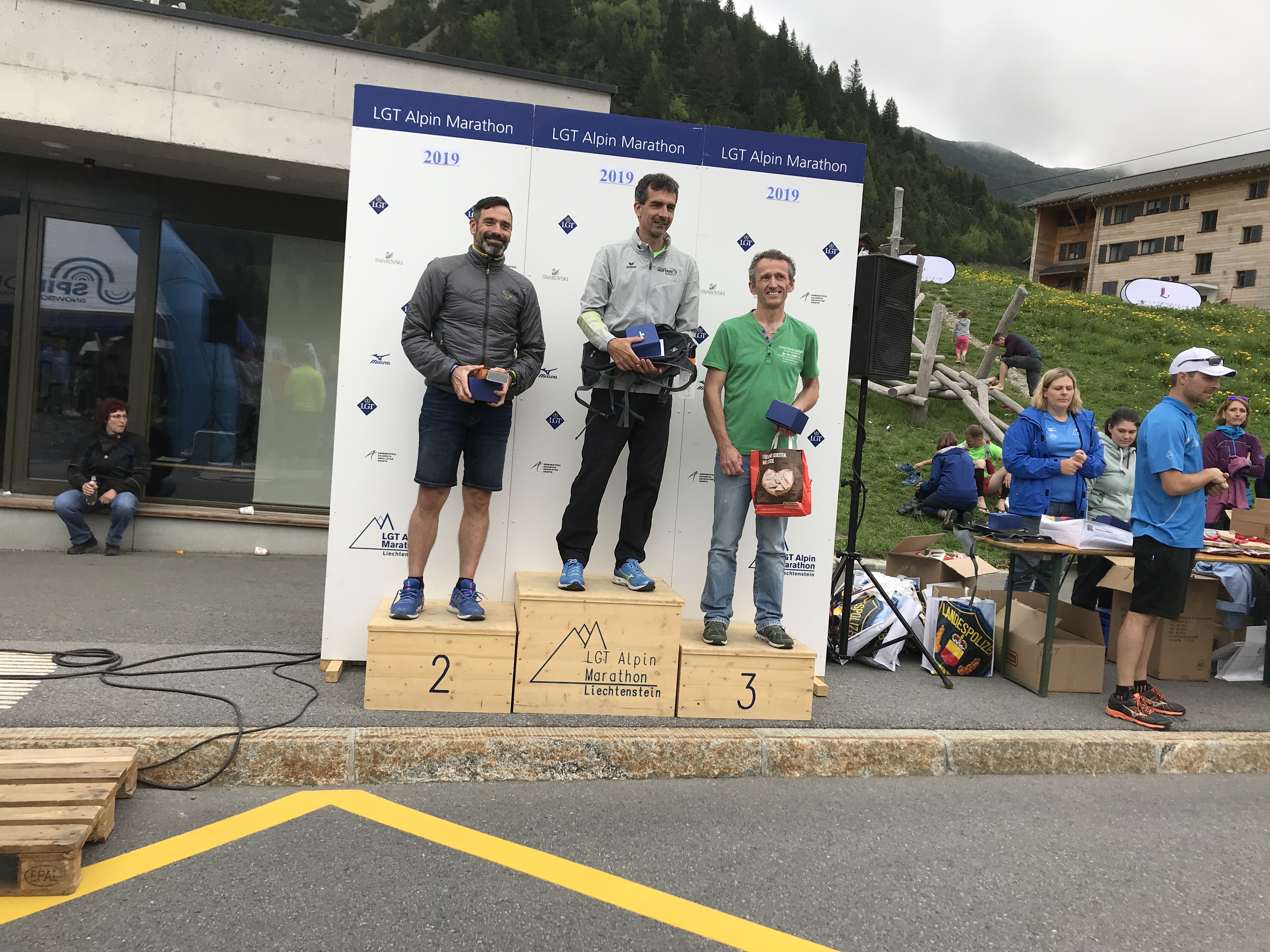 Alex auf dem 1. Platz! Super Leistung