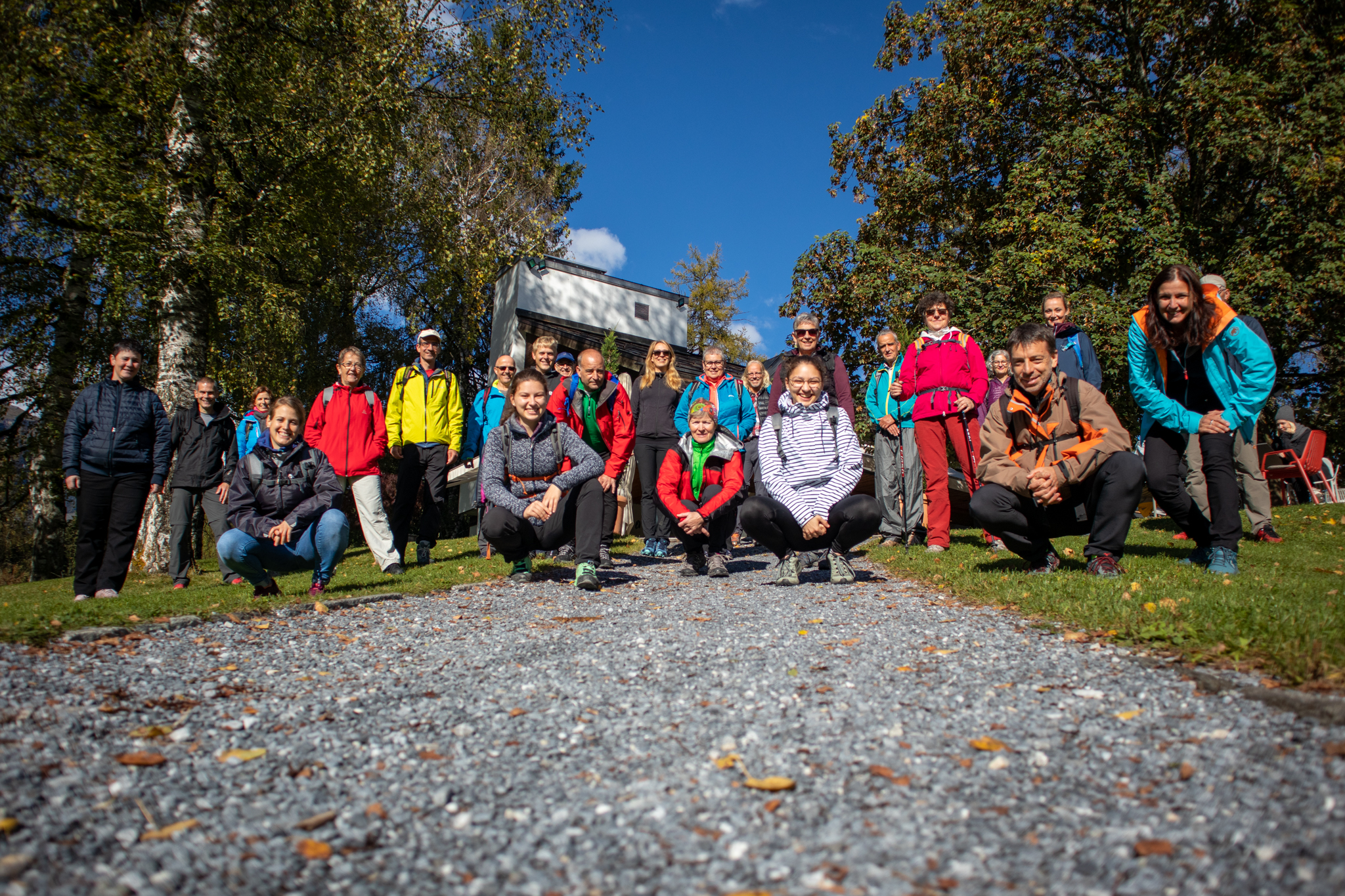 drittes Gruppenfoto mit etwas Abstand