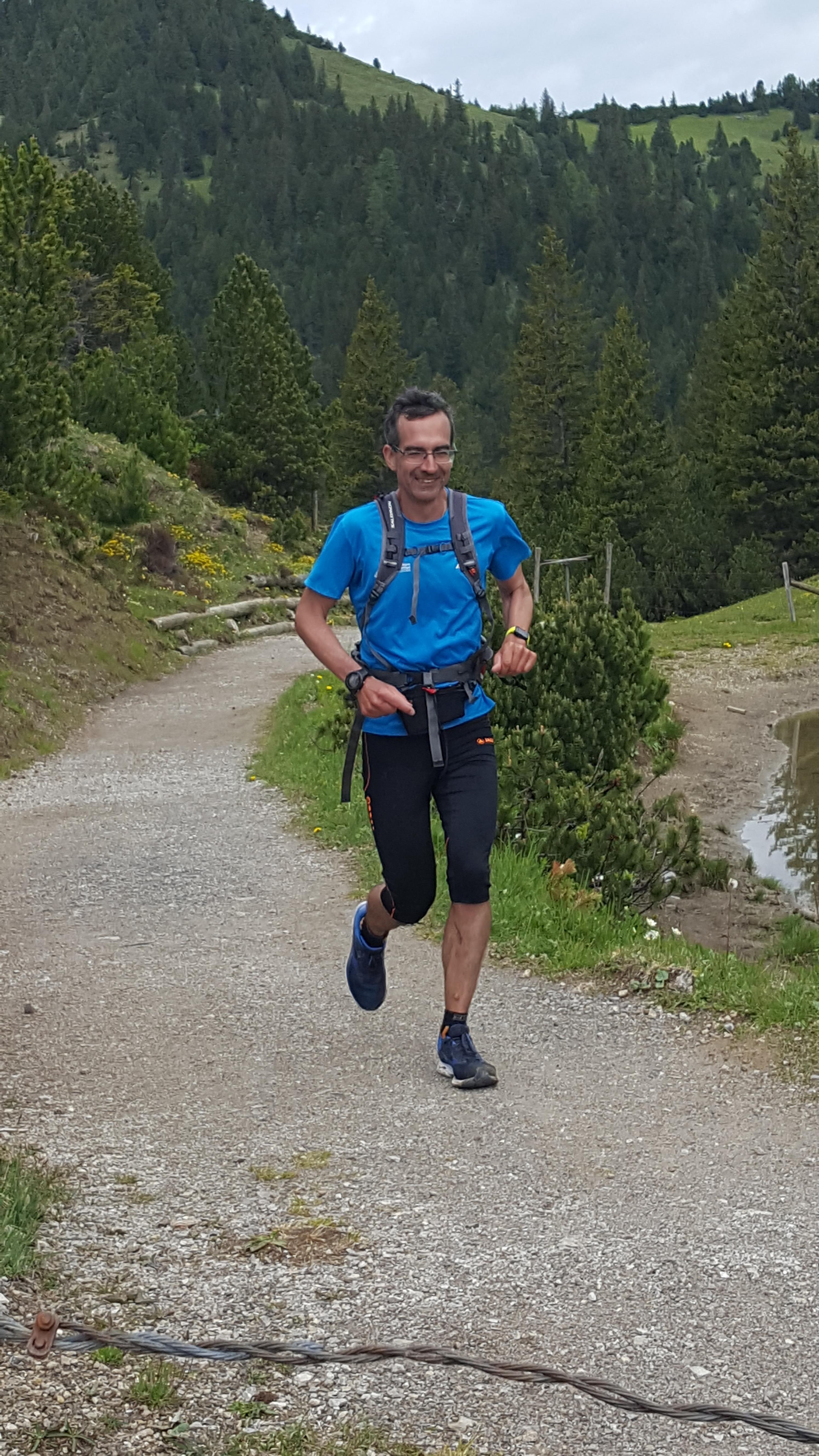 Alex zügig unterwegs