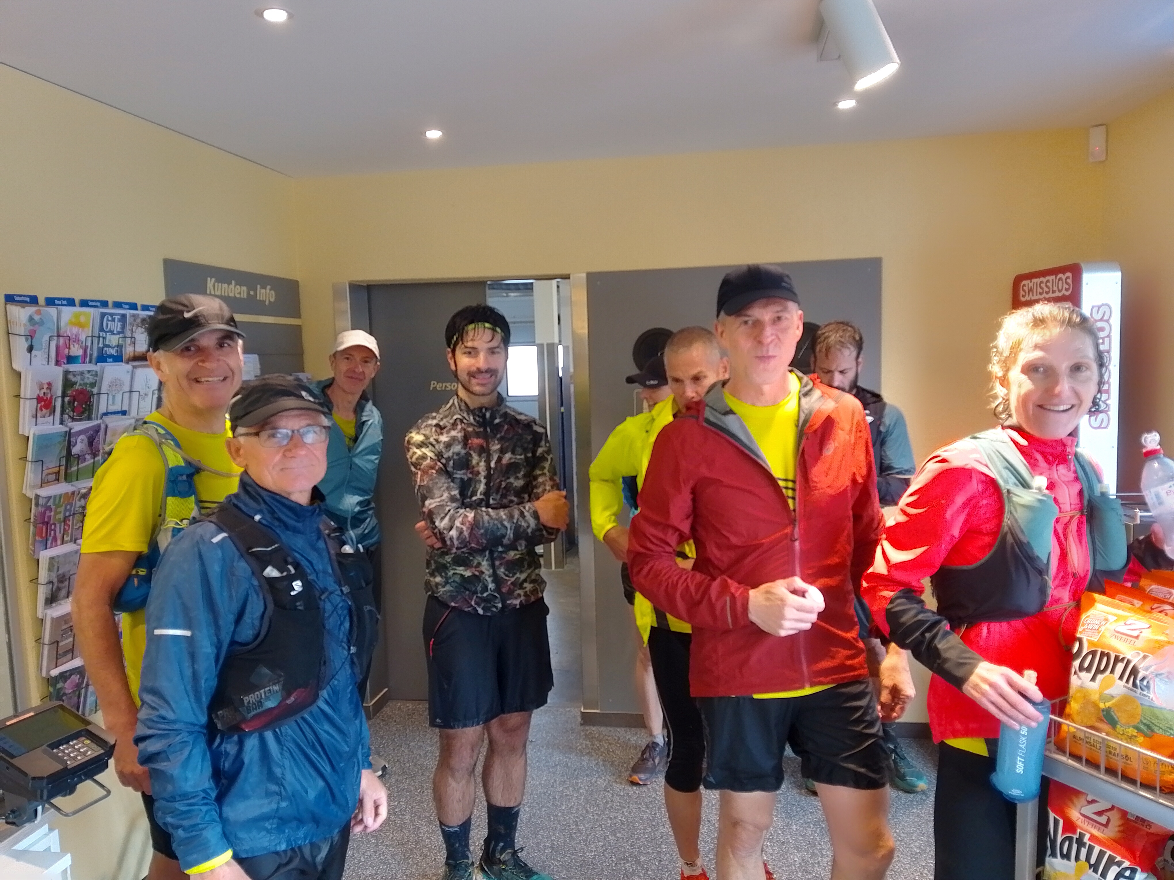 Pause im Volg Ricken