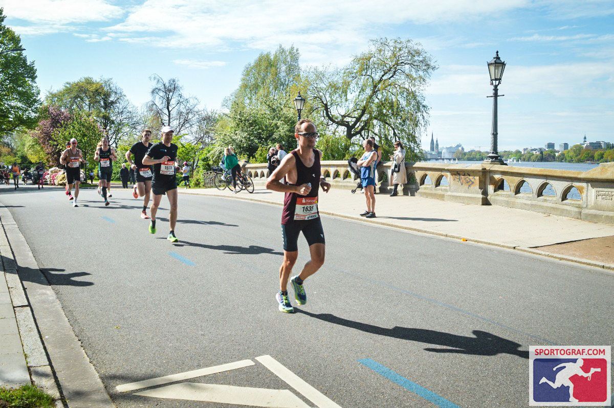 Thomas an der Aussenalster