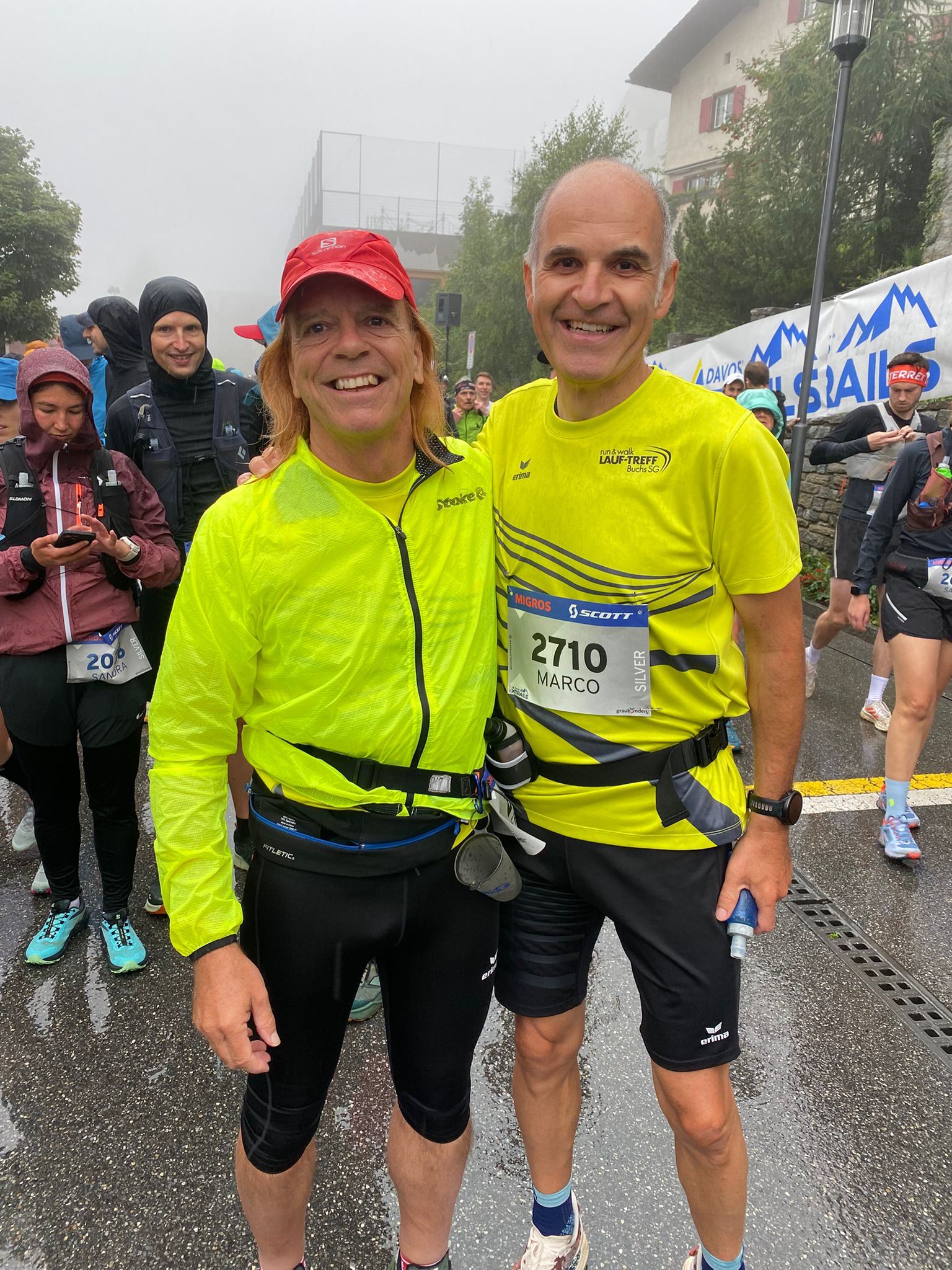 Beni und Marco: bald geht es los.