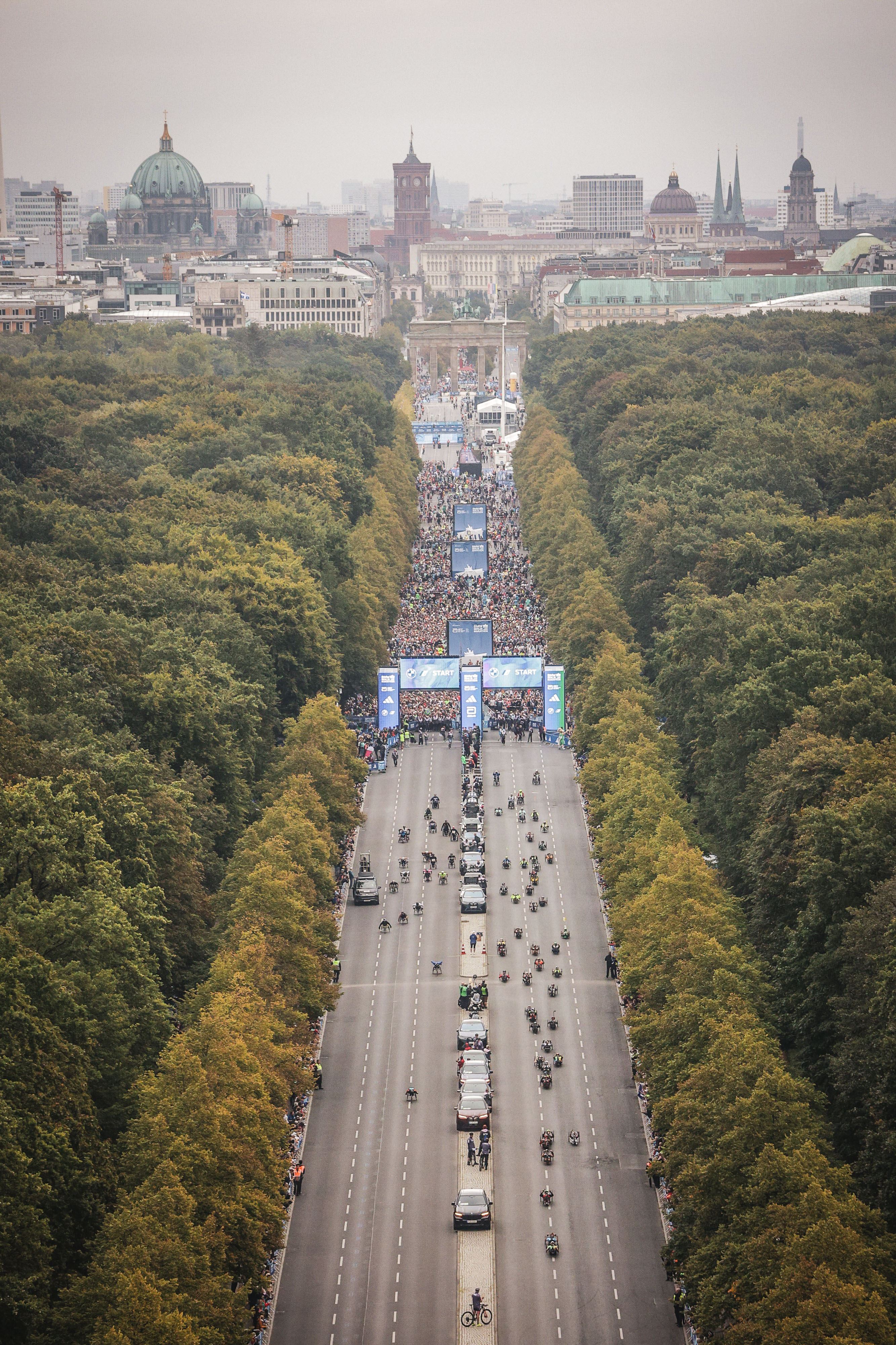 Start der fast 50'000 Teilnehmenden
