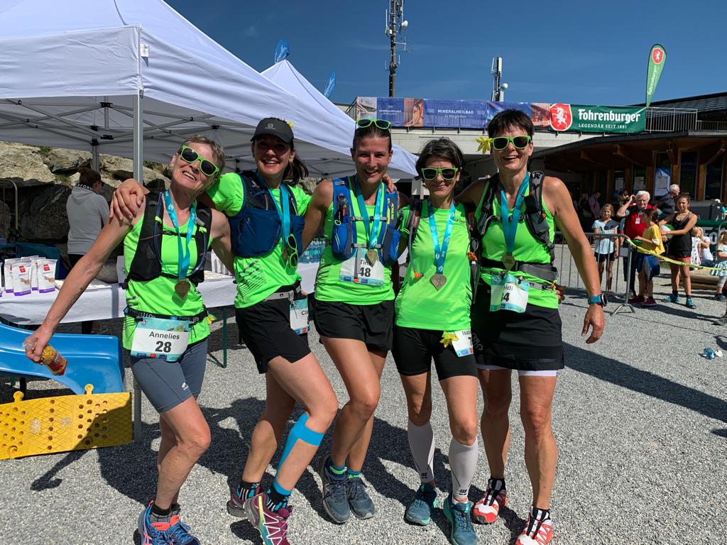 glücklich im Ziel angelangt