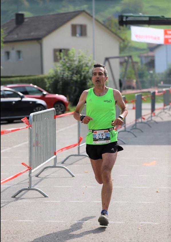 Alex beim Zieleinlauf