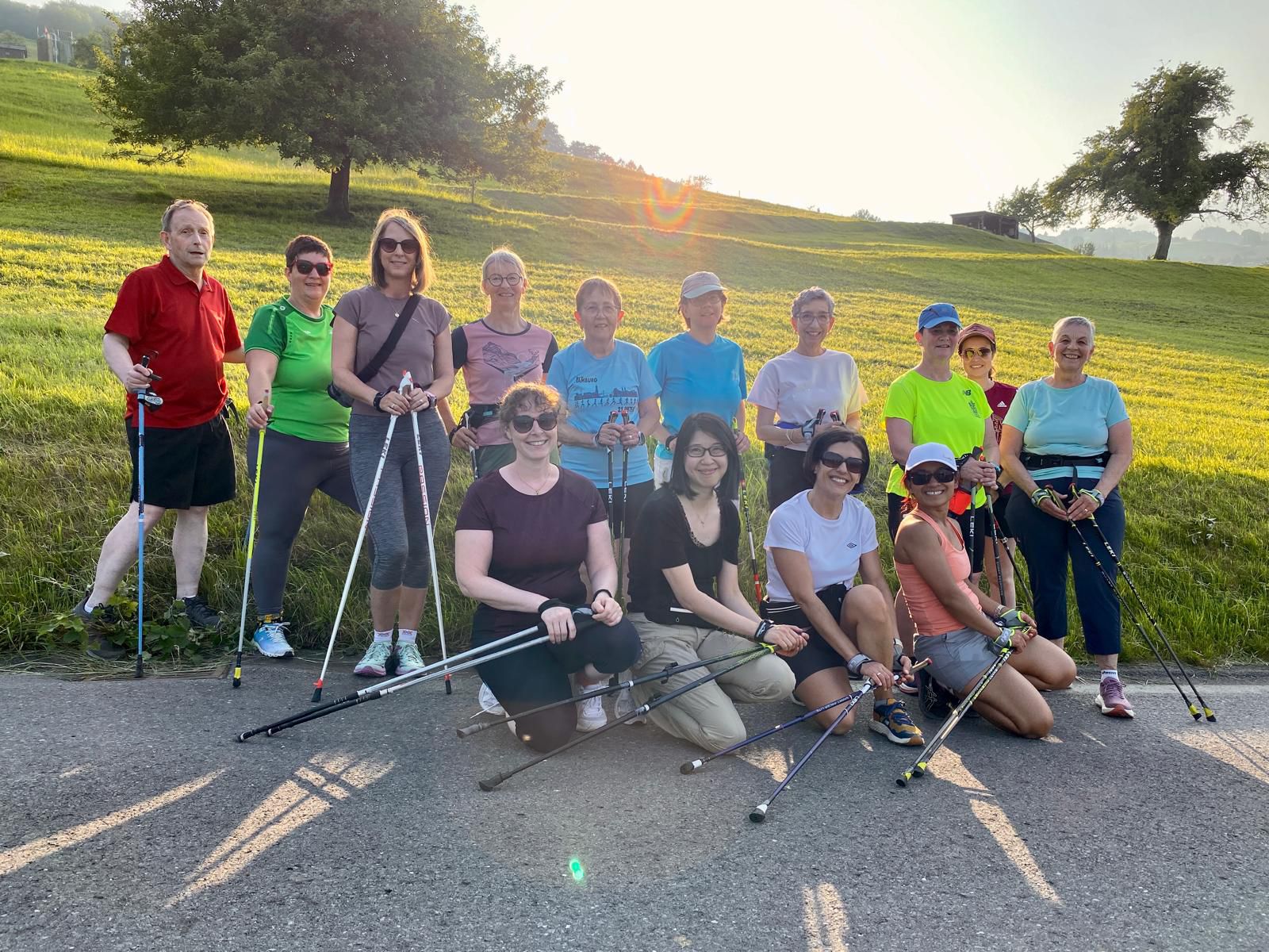 Nordic Walking-Runde zu Bettina, 11. Juni 2025