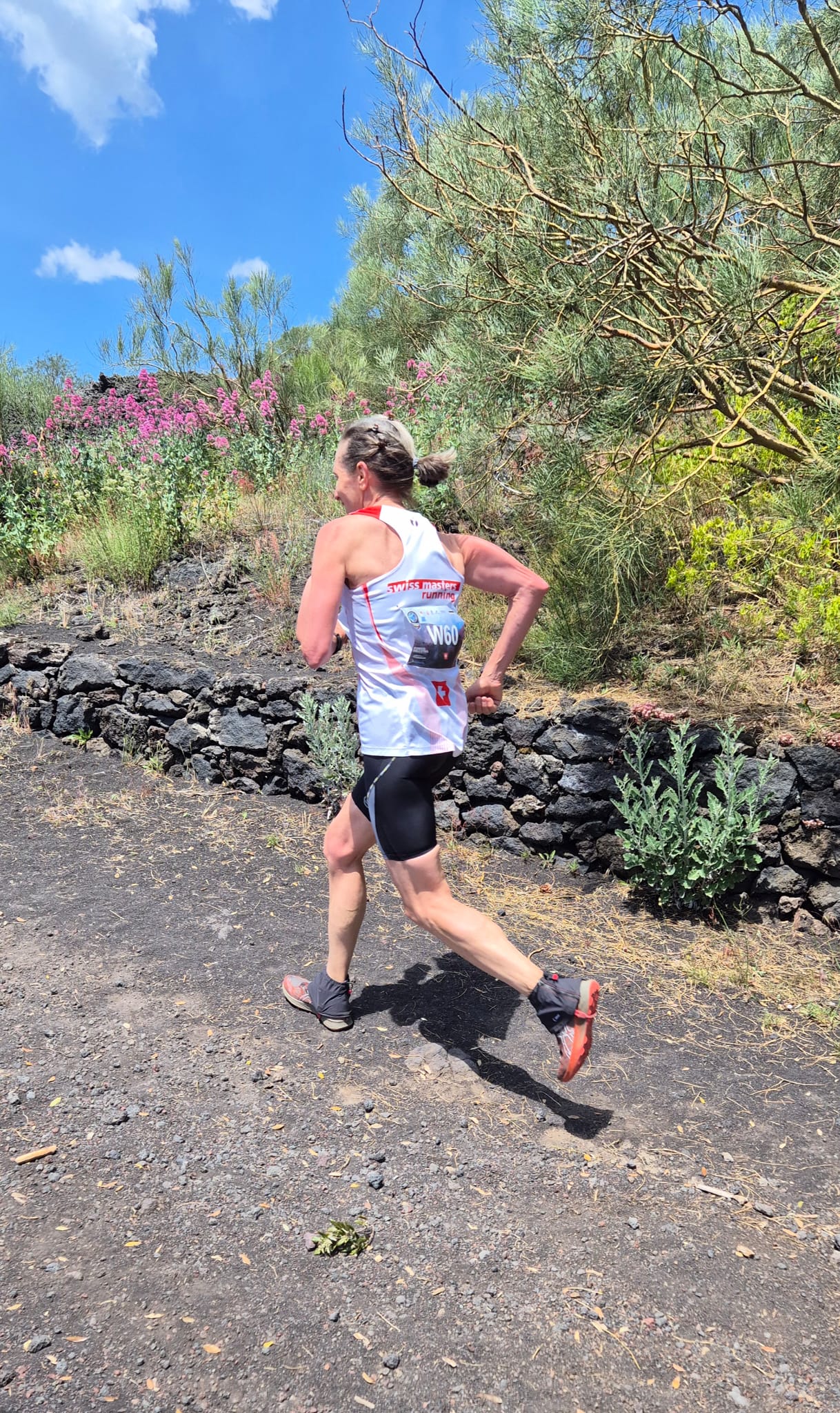 Christine auf der Classic-Strecke