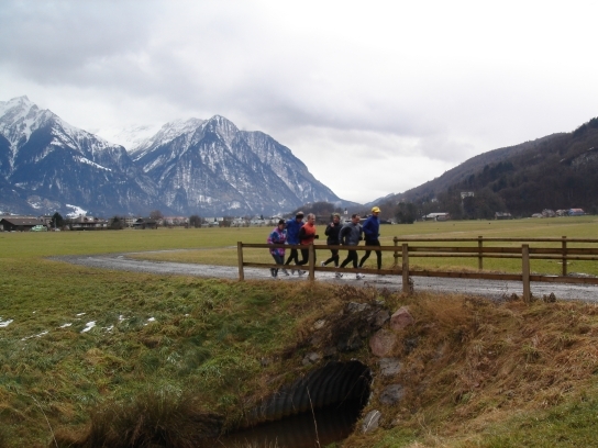 Winterimpressionen unserer Sonntagsrunde 