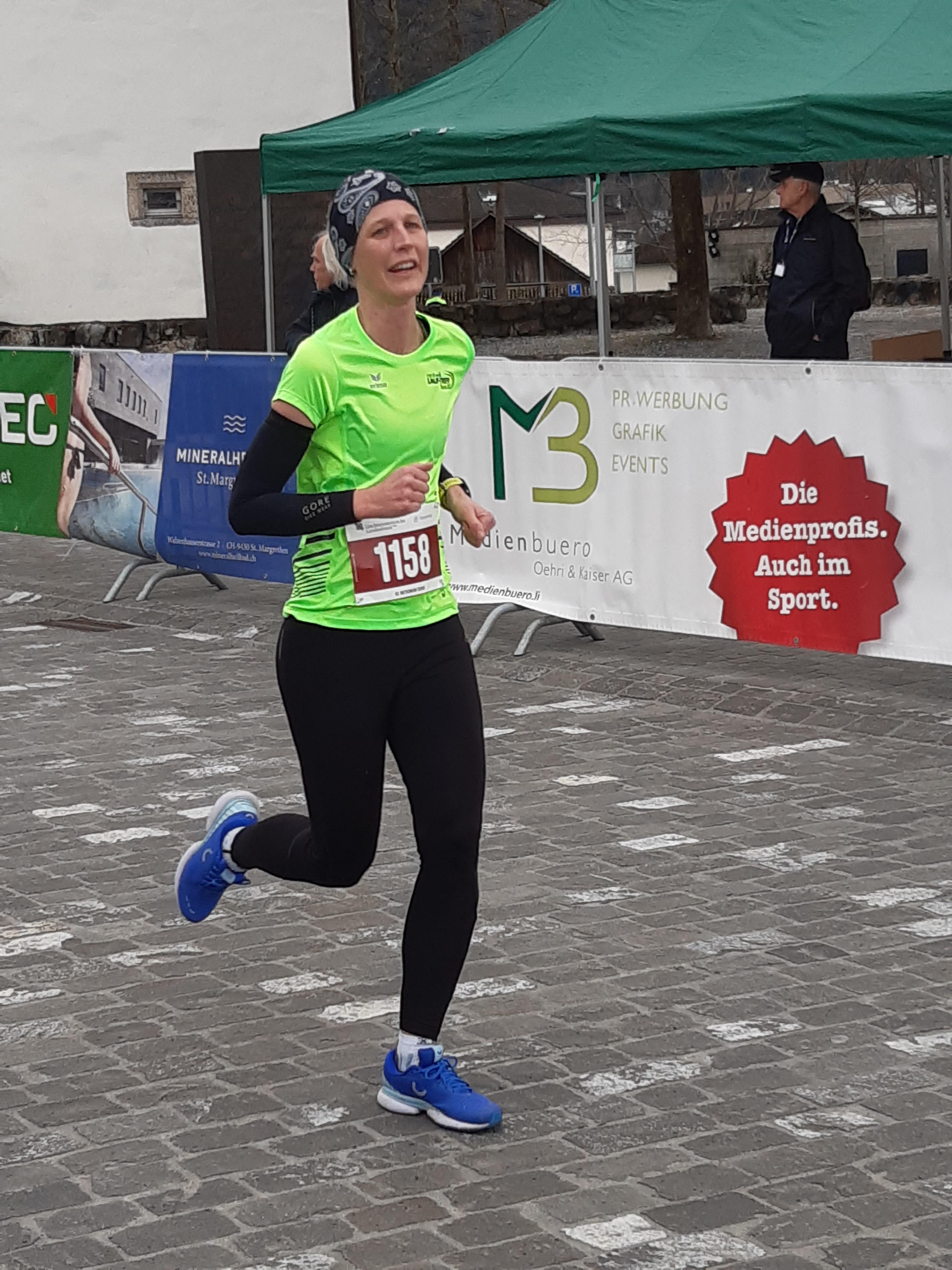 Nadja auf dem Weg zum Sieg