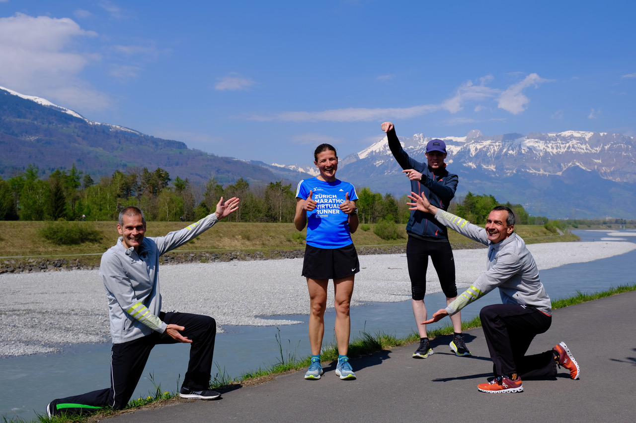 Virtueller Zürich-Marathon, 25. April 2021