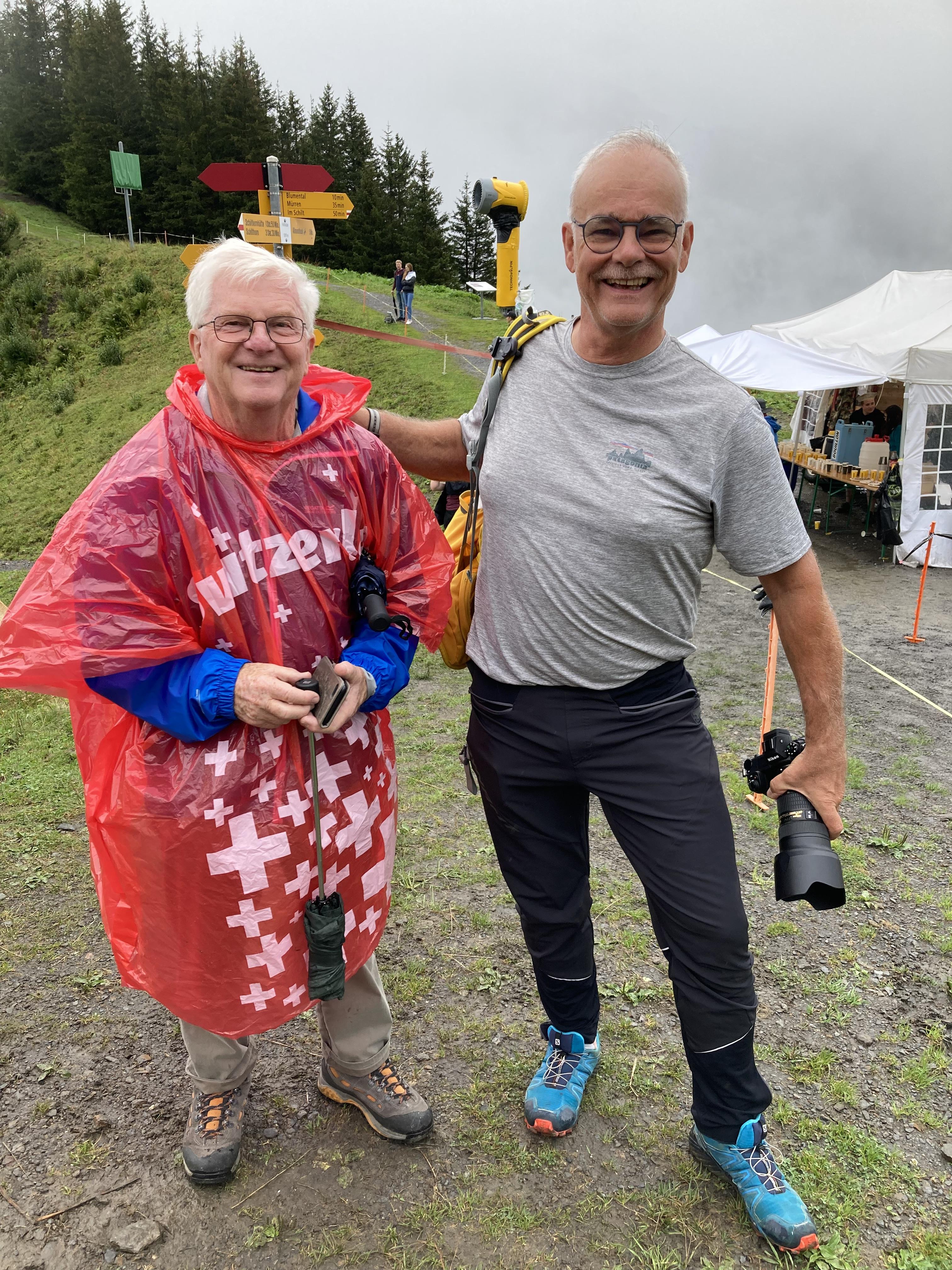 Die Supporter Peter und Urs
