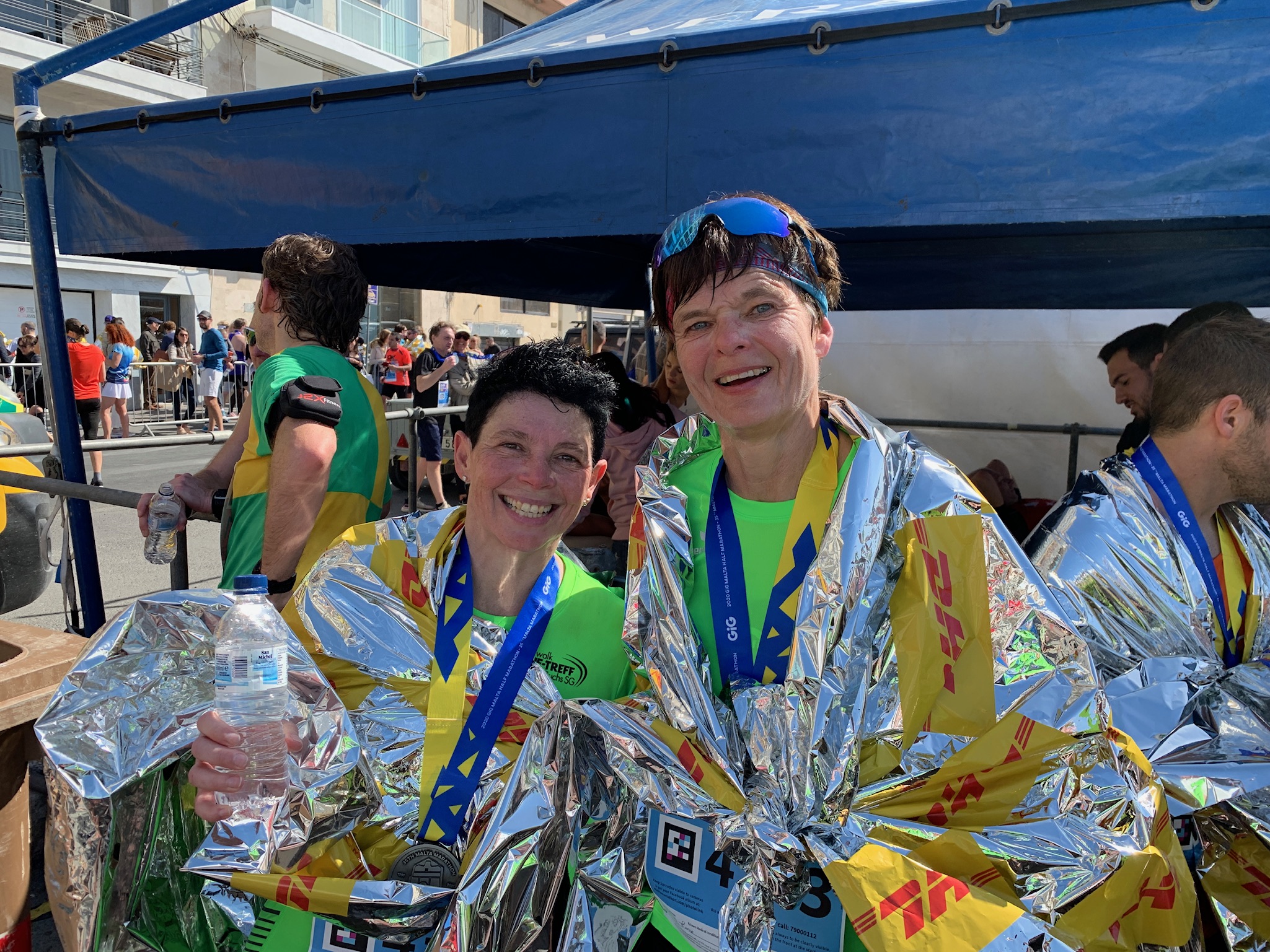 Ziel erreicht: Cornelia und Heidi