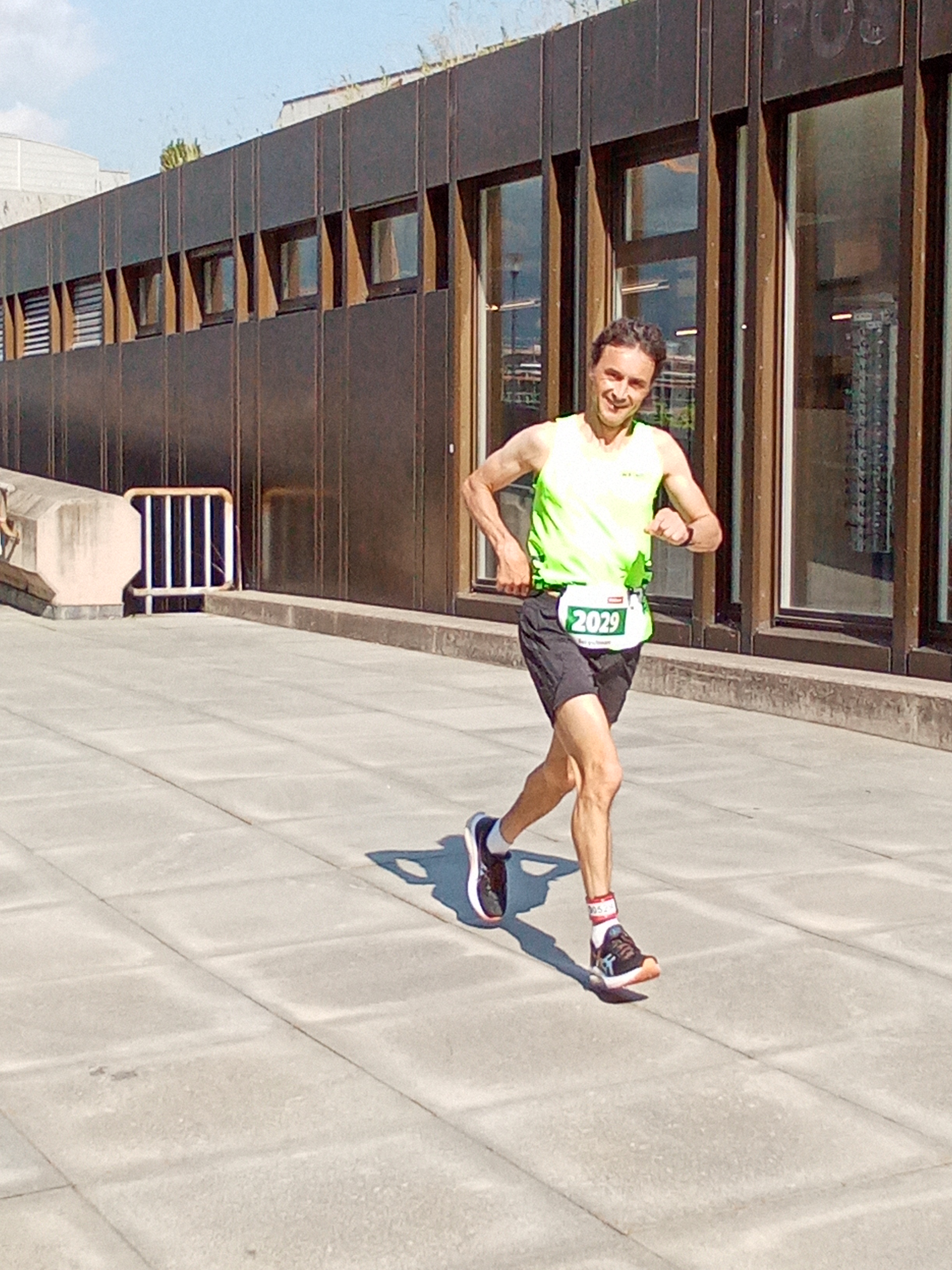 Alex hat den flachen Teil hinter sich