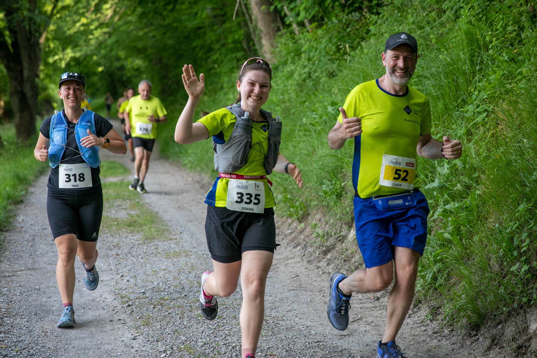 Seraina und Lars sind guter Laune