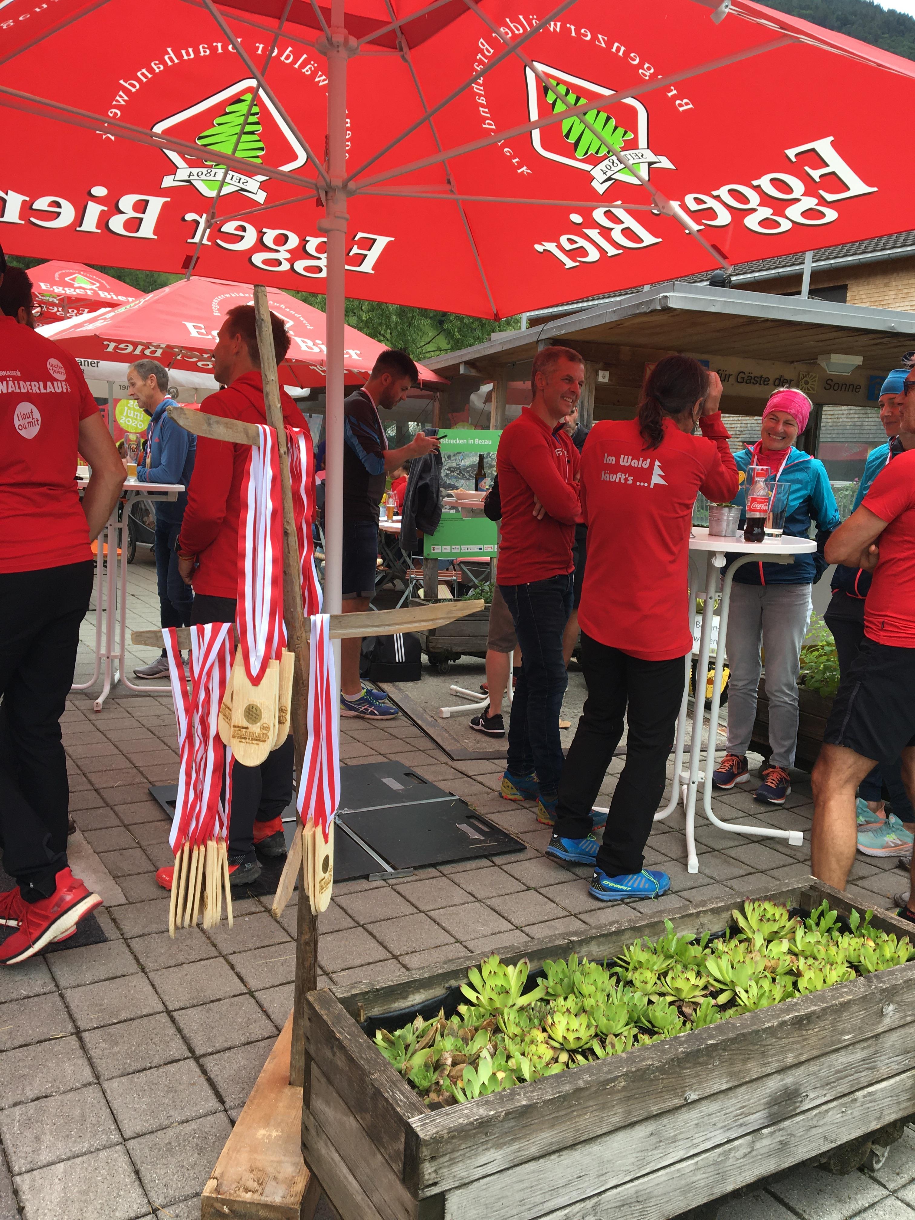 Die Medaillen sind bereit.