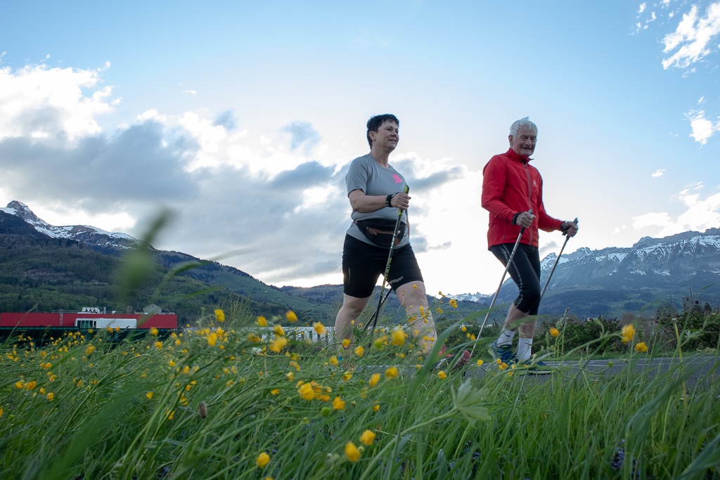 bei stürmischem Wetter die Technik anwenden