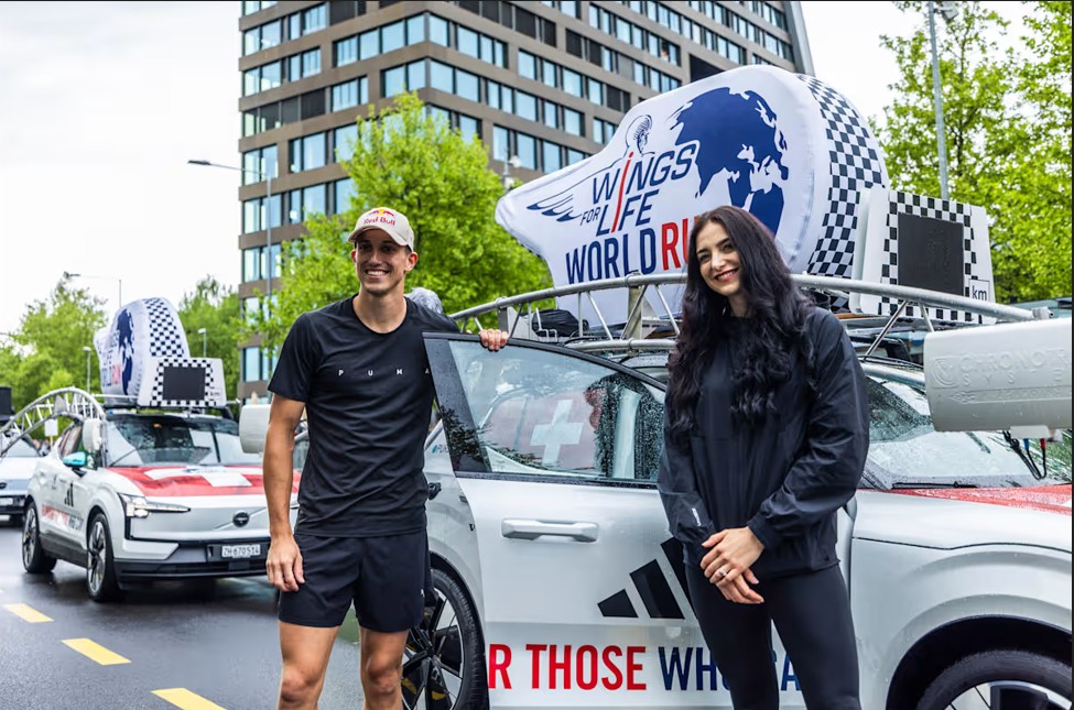 Simon und Tatjana Ehammer fuhren das Catcher Car in Zug.