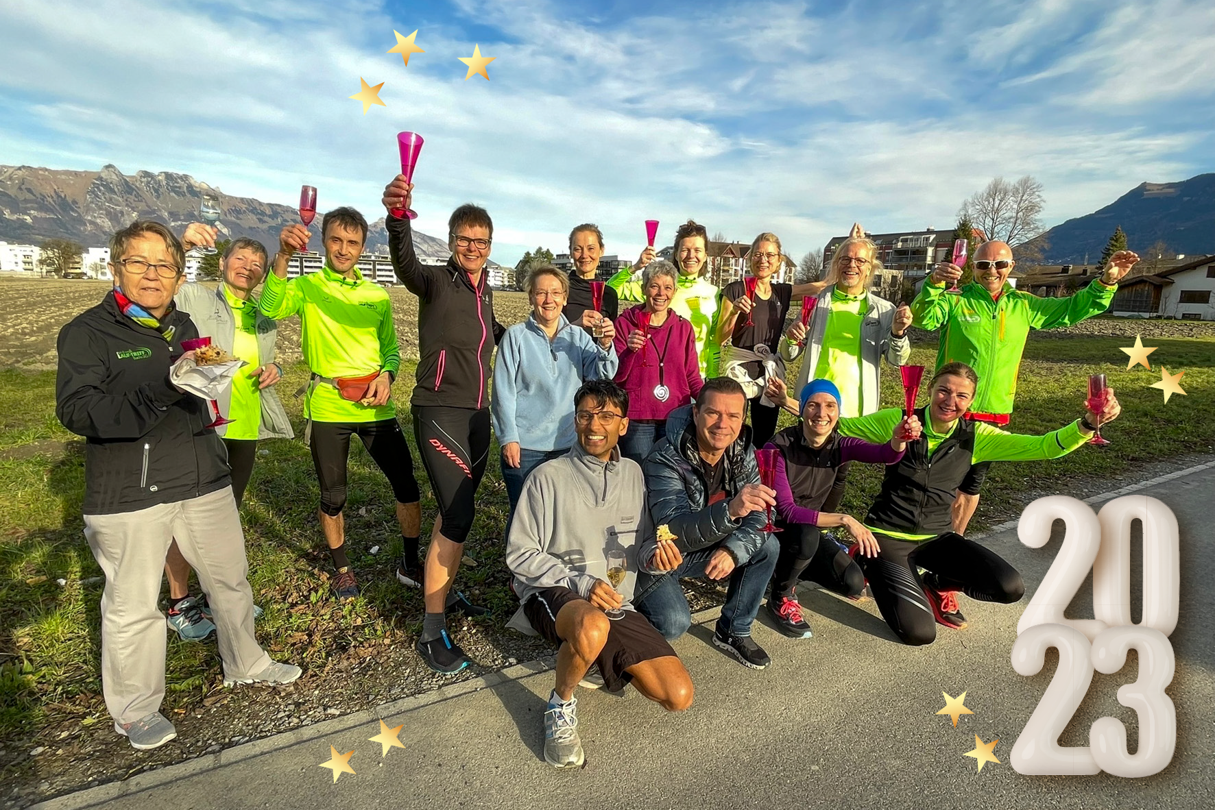 Neujahrsapéro am 1. Januar 2023