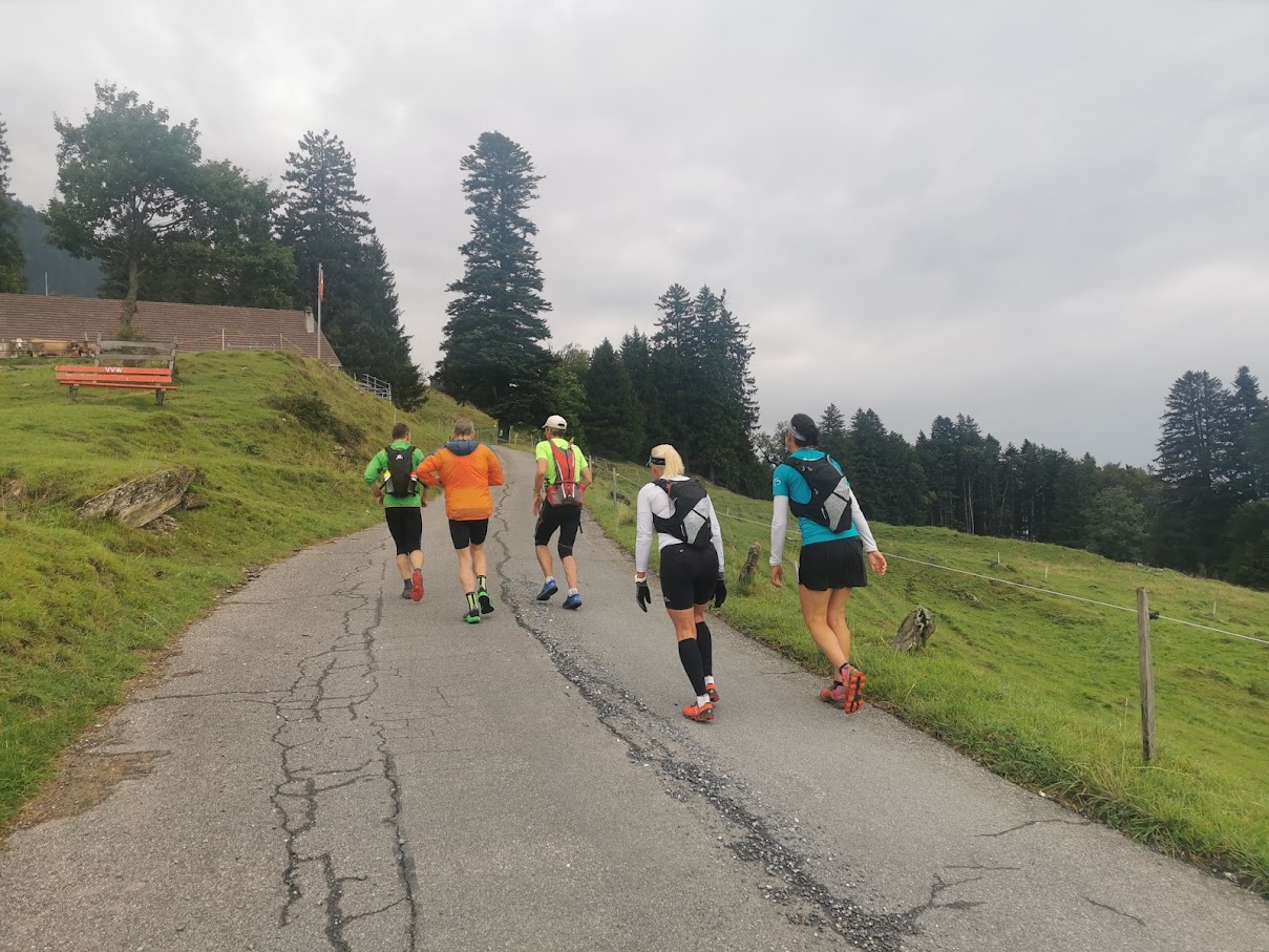 Unterhalb des Kurhauses Alvier